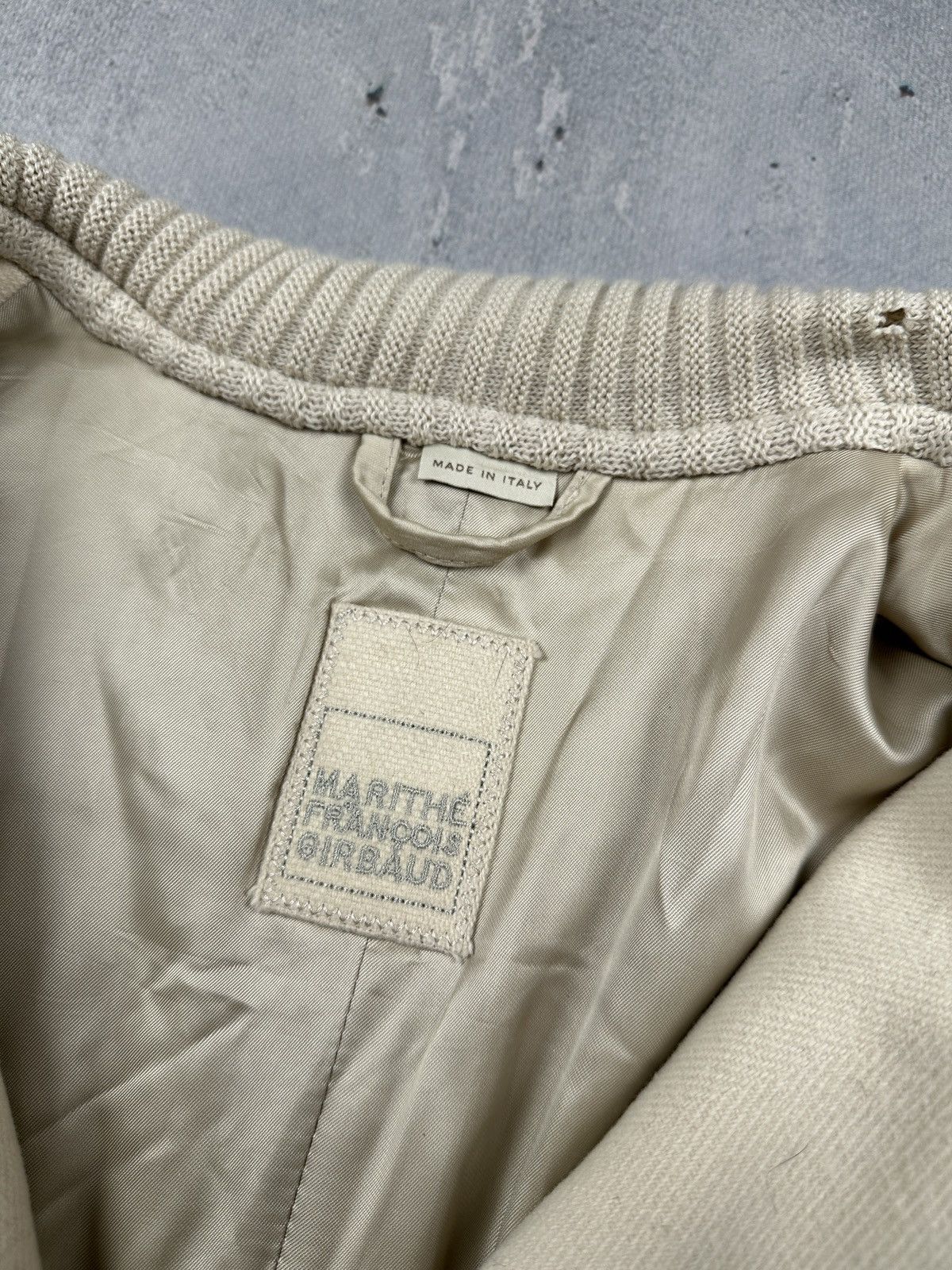 Marithe + Francois Girbaud Archive Marithe Francois Girbaud Wool Coat Cape Italy Y2K Size L / US 10 / IT 46 - 11 Thumbnail