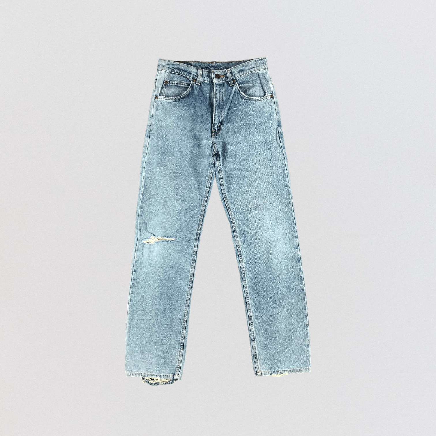 Levi's × Vintage Vintage 90s Levis 607 Orange Tab Jeans-JM2752 Size US 29 - 1 Thumbnail