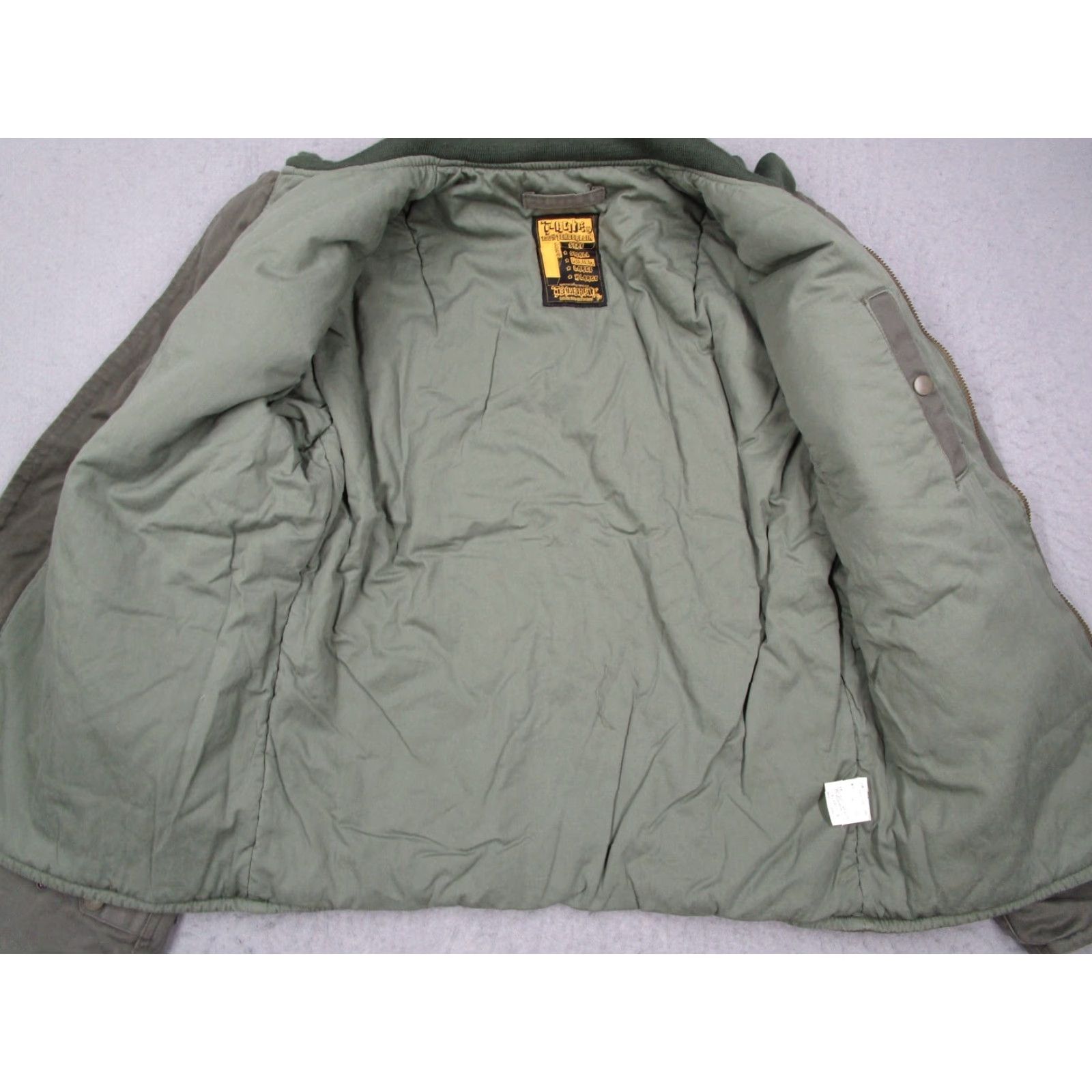 Tenderloin VINTAGE TENDERLOIN Military Jacket Men Medium Green Cotton Canvas Full Zip Insulated Casual Outerwear Made in Japan Size US M / EU 48-50 / 2 - 3 Thumbnail