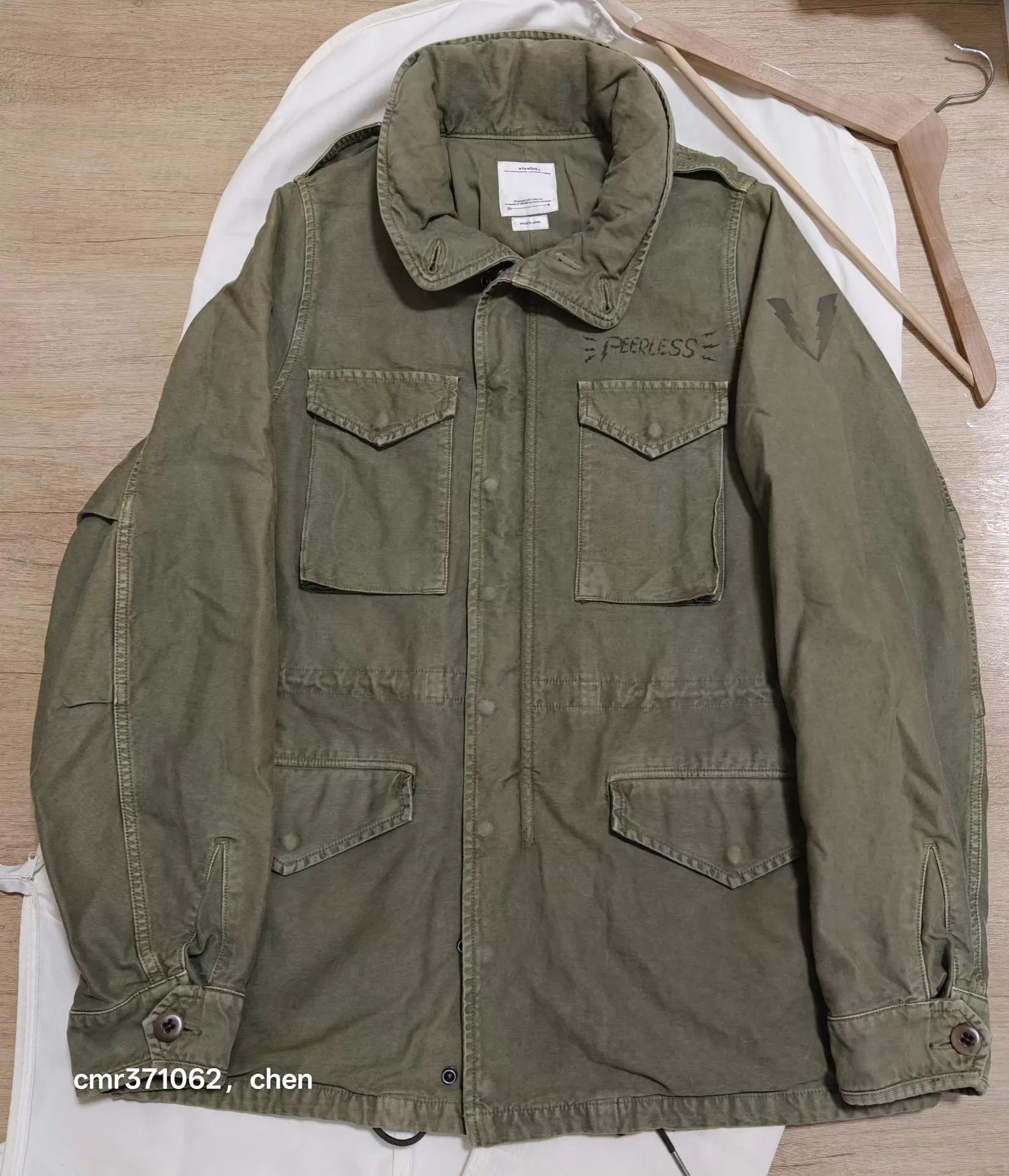 Visvim visvim 18AW Spot Bickle Olive 2 4-Pkt Riri Zip Jkt Size US M / EU 48-50 / 2 - 1 Thumbnail