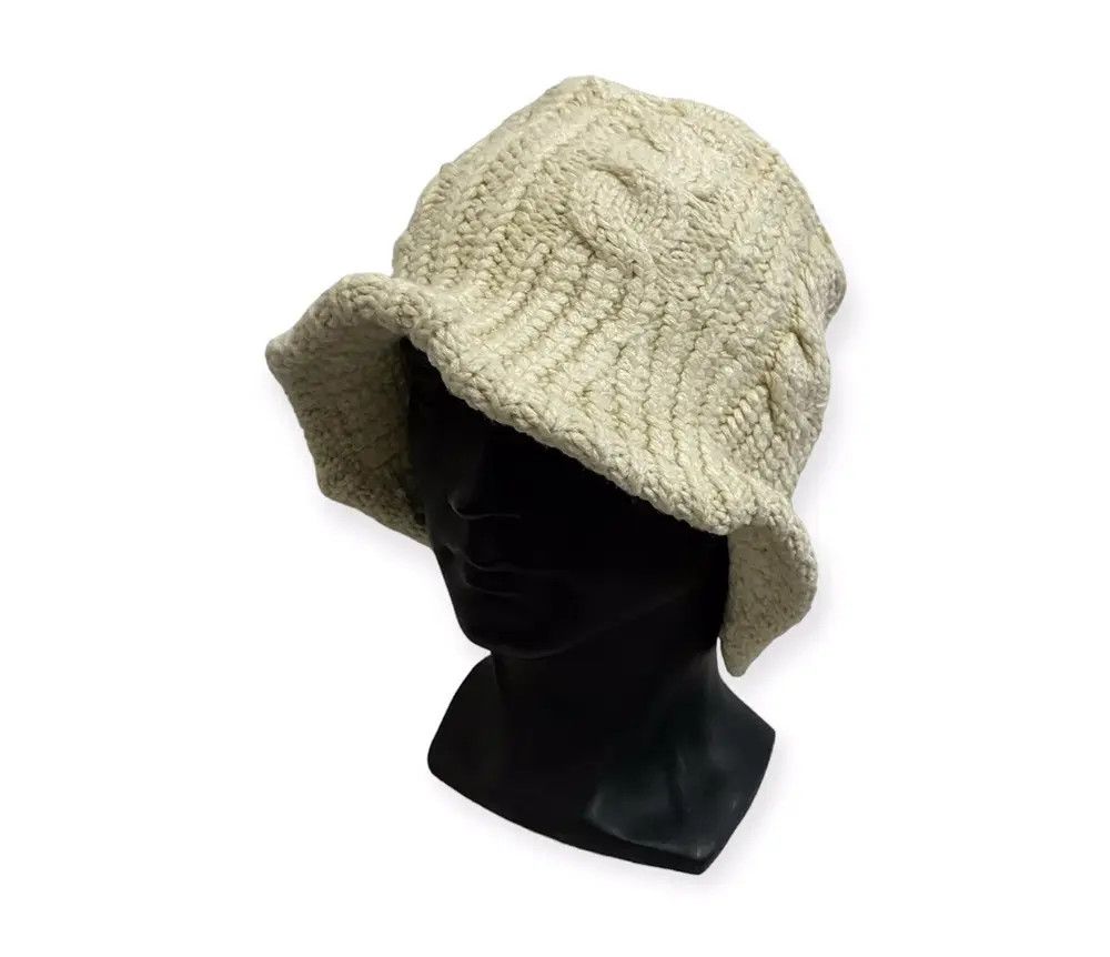 Japanese Brand Jeanasis Knit Bucket Hat Size ONE SIZE - 1 Thumbnail