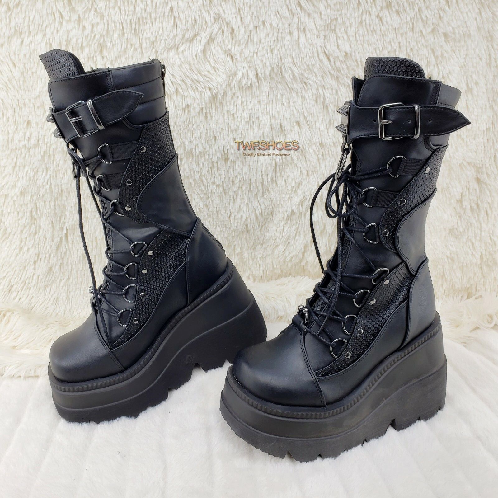 DEMONIA Shaker 70 Black Platform 4.5