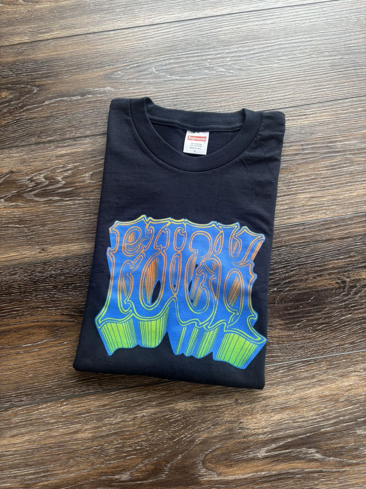 Supreme 2001 Fuck Nike Sample Tee | Grailed