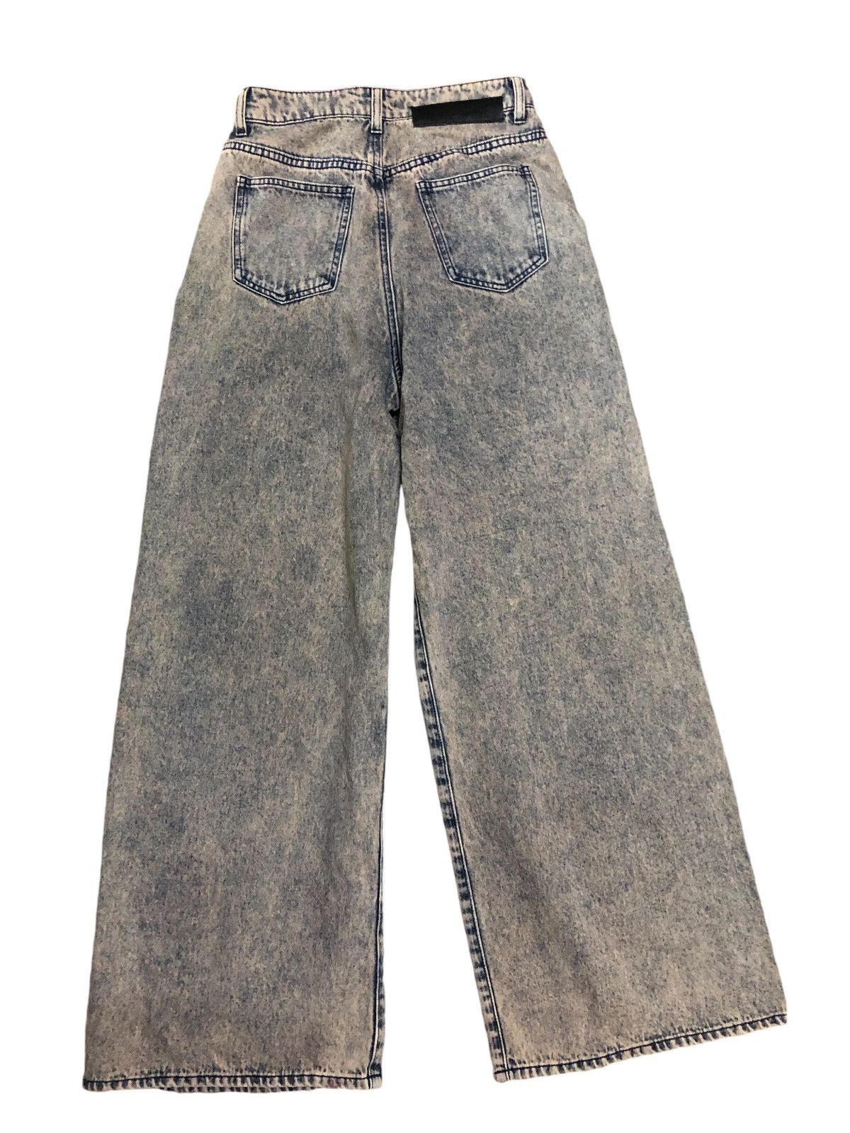 Hysteric Glamour × Japanese Brand × Le Grande Bleu (L.G.B.) Jeanasis high waist Stone Wash Baggy Fit Pants Size 26" / US 2 / IT 38 - 2 Thumbnail
