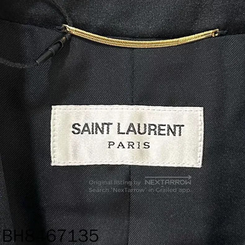 Saint Laurent Paris Saint Laurent Paris Smoking Lapel Suit i Size XS / US 0-2 / IT 36-38 - 5 Thumbnail
