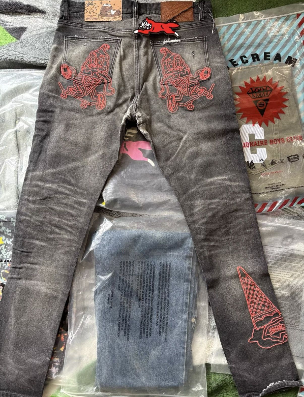 Billionaire Boys Club Billionaire Boys Club BBC Collaboration Jeans Size US 36 / EU 52 - 2 Thumbnail