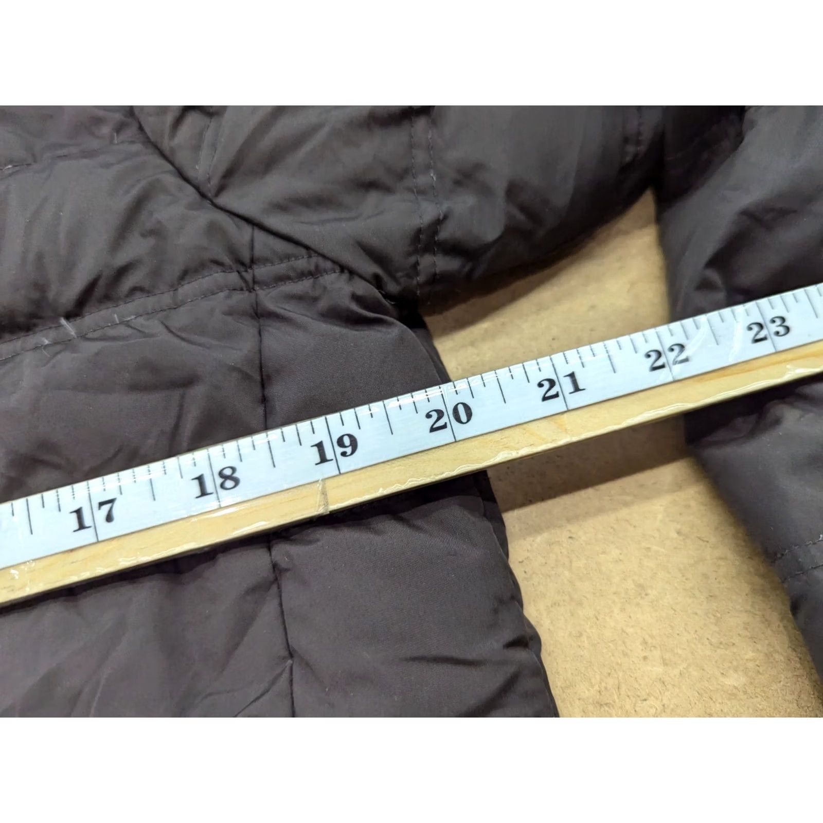 Vintage Ciesse Piumini Down Fill 800 Puffer Jacket Womens Jersey Brown 46 Long Zip Hooded Reversible Casual Outdoor Size L / US 10 / IT 46 - 5 Thumbnail