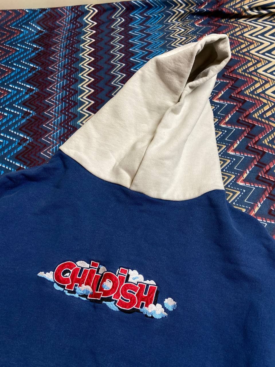 Vintage CHILDISH BOXY FIT CRAZY Y2K THEME PARK SKATER HOODIE Size US XS / EU 42 / 0 - 5 Thumbnail