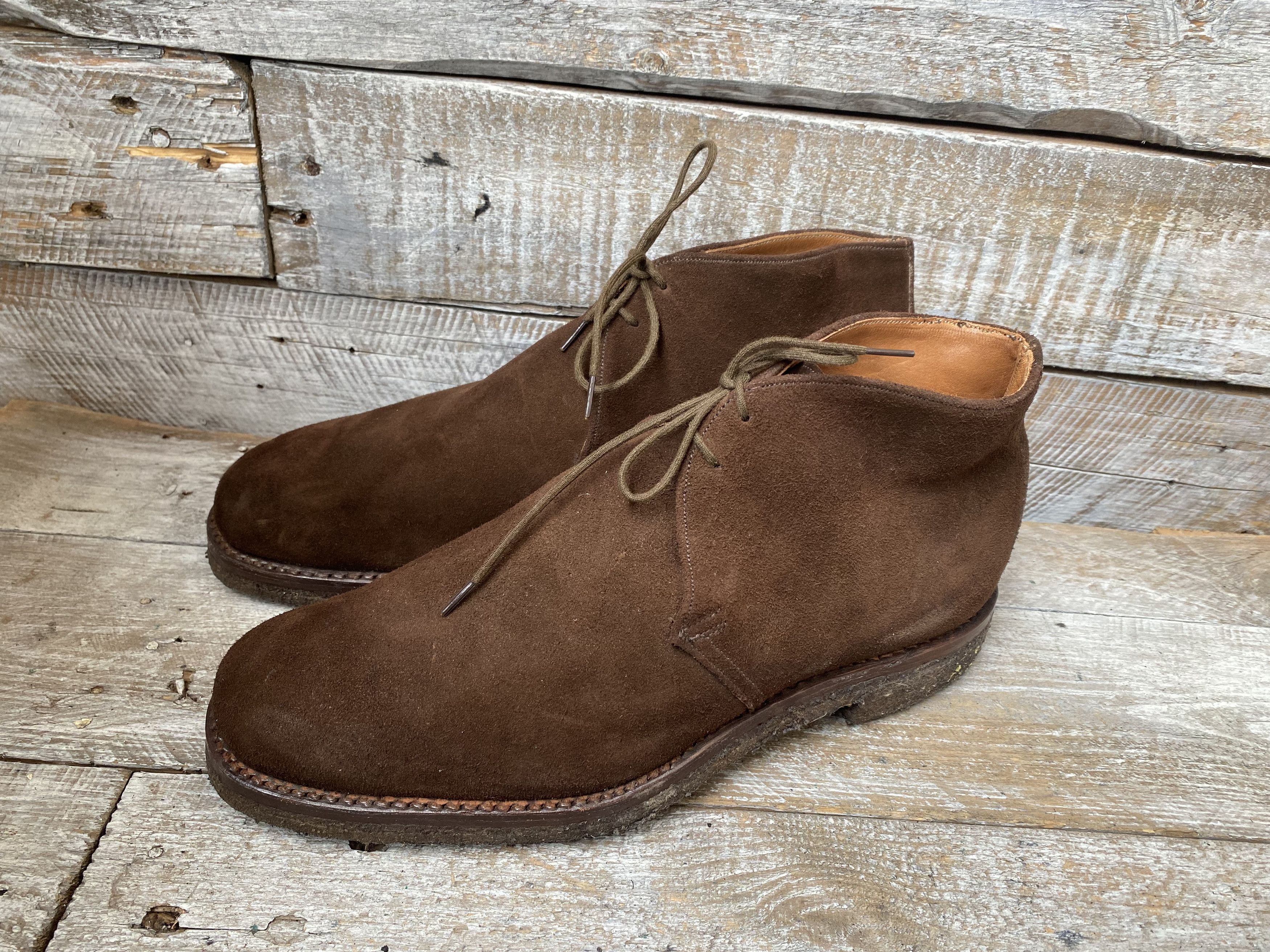 Crockett & Jones Crockett and jones brown chukka suede boots Size US 8.5 / EU 41-42 - 1 Thumbnail