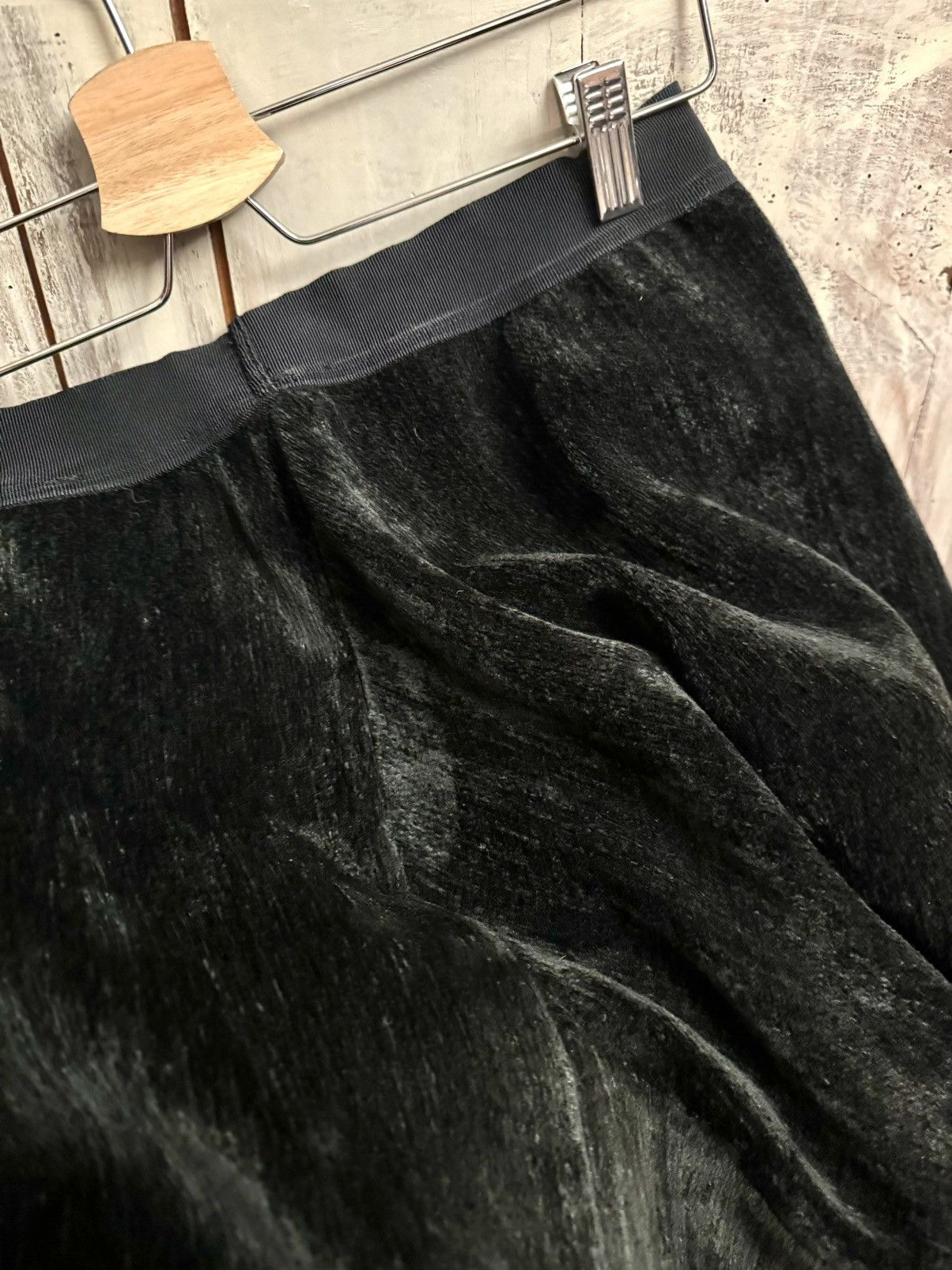 Damir Doma Damir Doma black heavy velvet pod shorts 36 wo Size 26" / US 2 / IT 38 - 6 Thumbnail