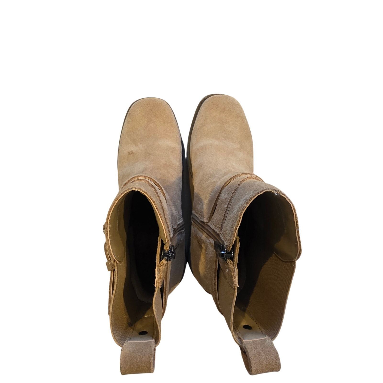 Donald Pliner Ankle Boots David Pliner Mathilda Suede Side Zip Women’s 6M Size US 6 / IT 36 - 6 Thumbnail