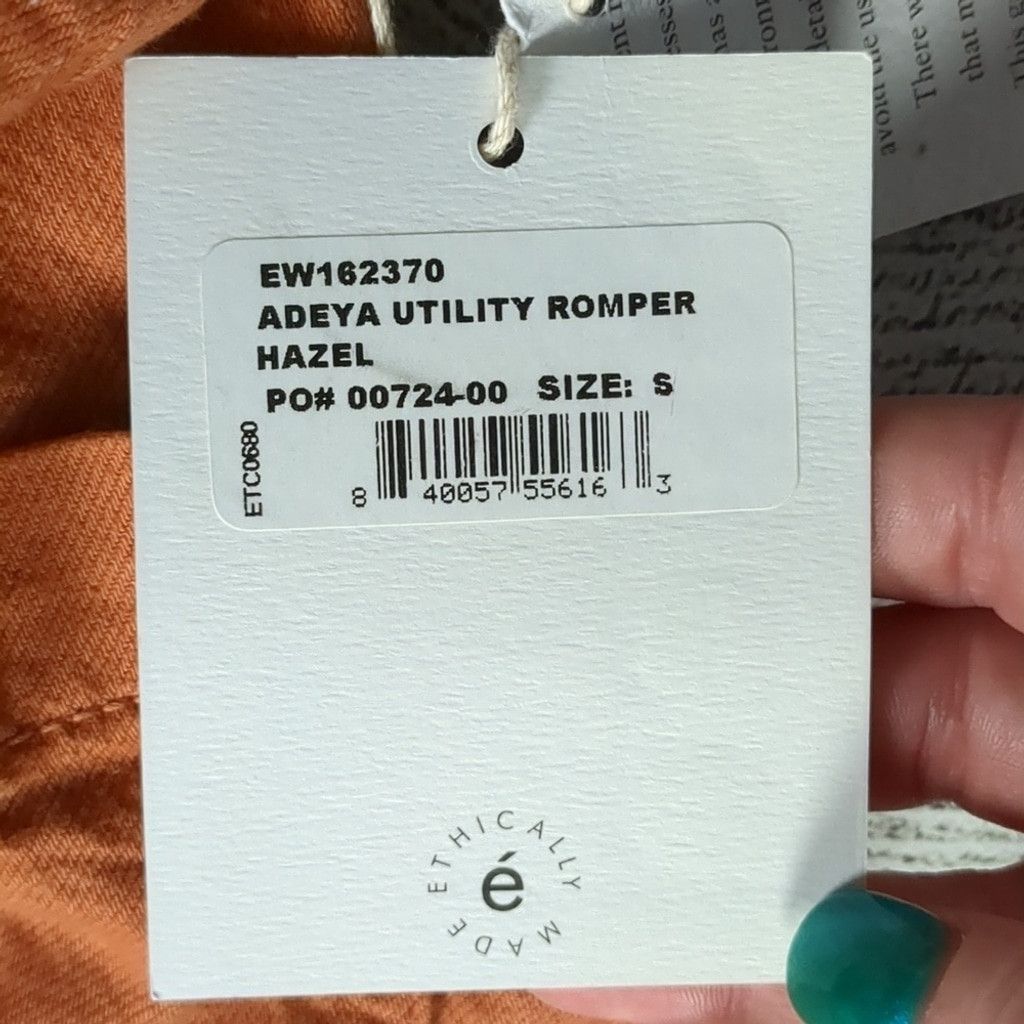 ETICA Etica oversized adeya utility romper hazel size small Size 27" / US 4 / IT 40 - 7 Thumbnail