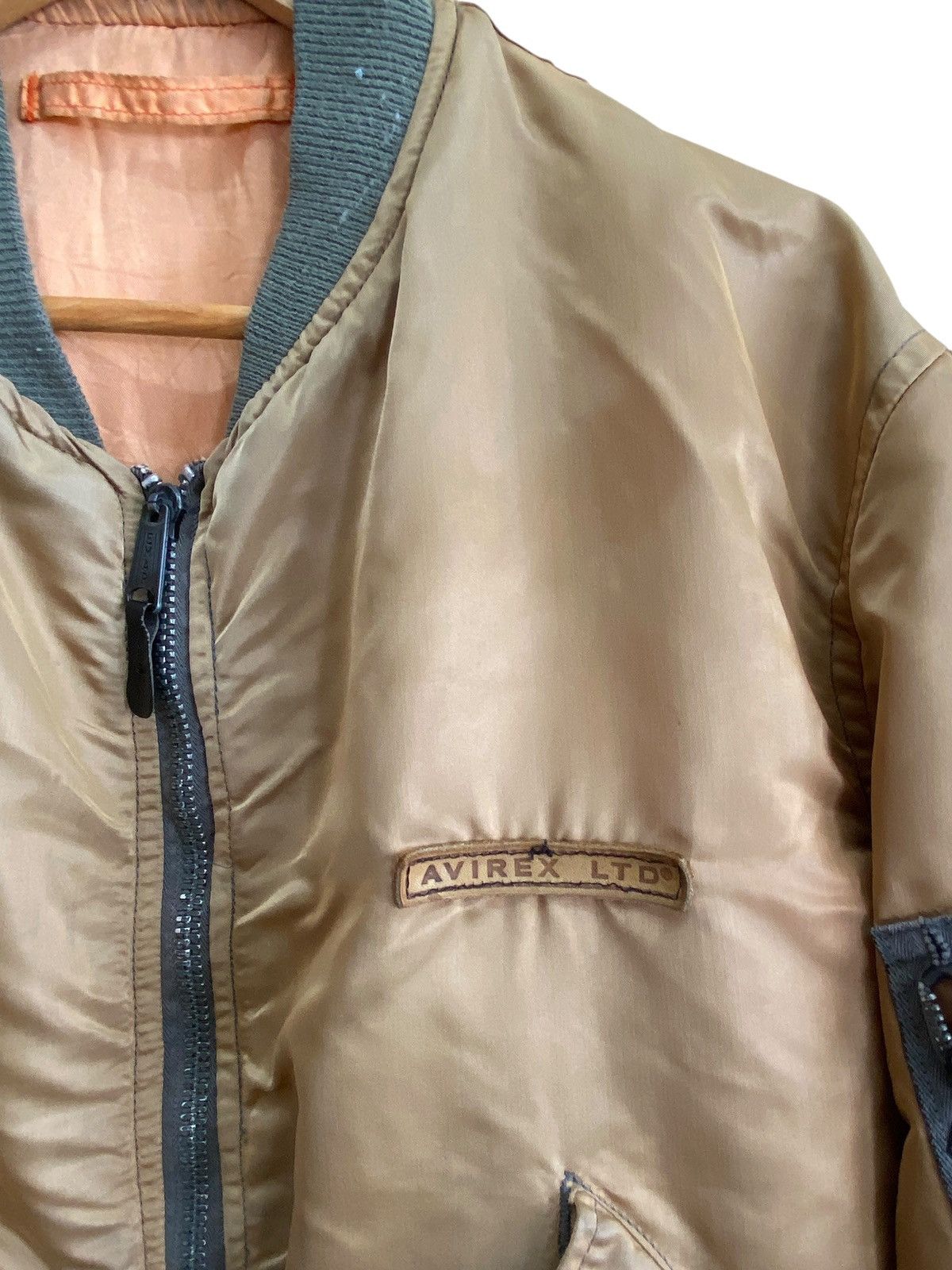 Avirex Vintage Brand Avirex USAF MA-1 Fly Jacket 1980s Size US L / EU 52-54 / 3 - 3 Thumbnail