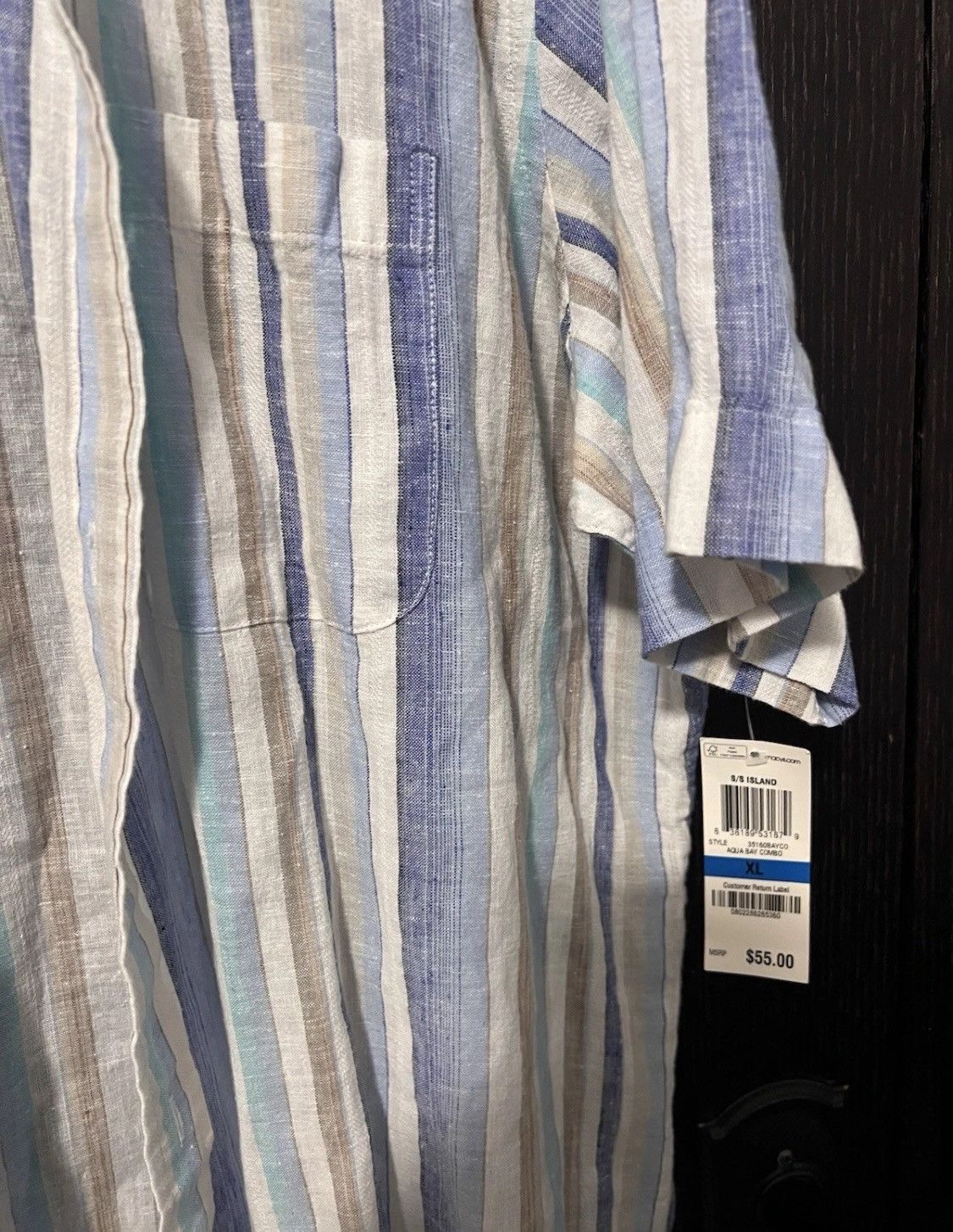 Tasso Elba Tasso Elba Island Men’s Short Sleeves button shirt Size US XL / EU 56 / 4 - 2 Thumbnail