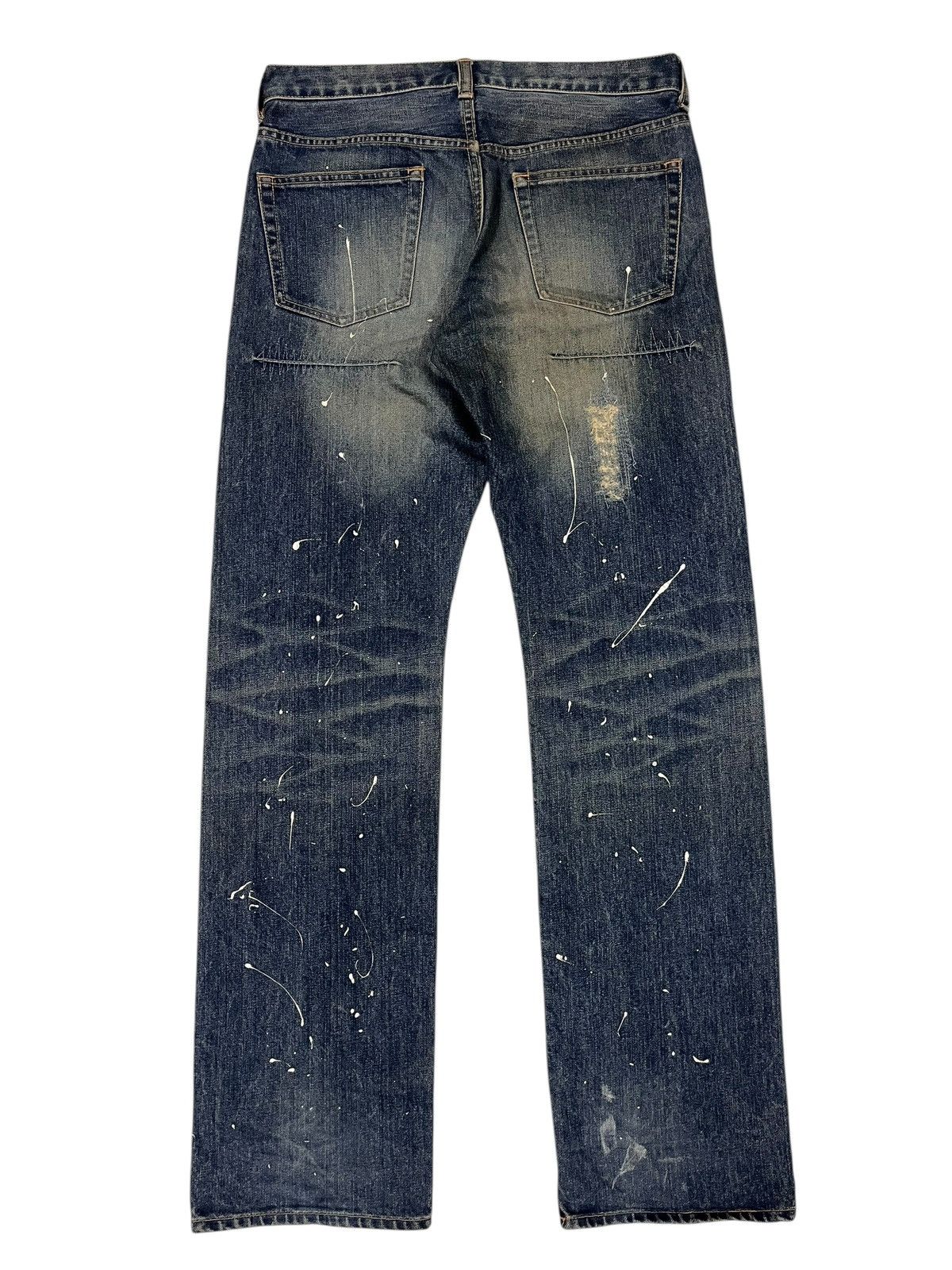 Takeo Kikuchi Japanese Brand Takeo Kikuchi Distressed Painter Jeans Size US 31 - 12 Thumbnail