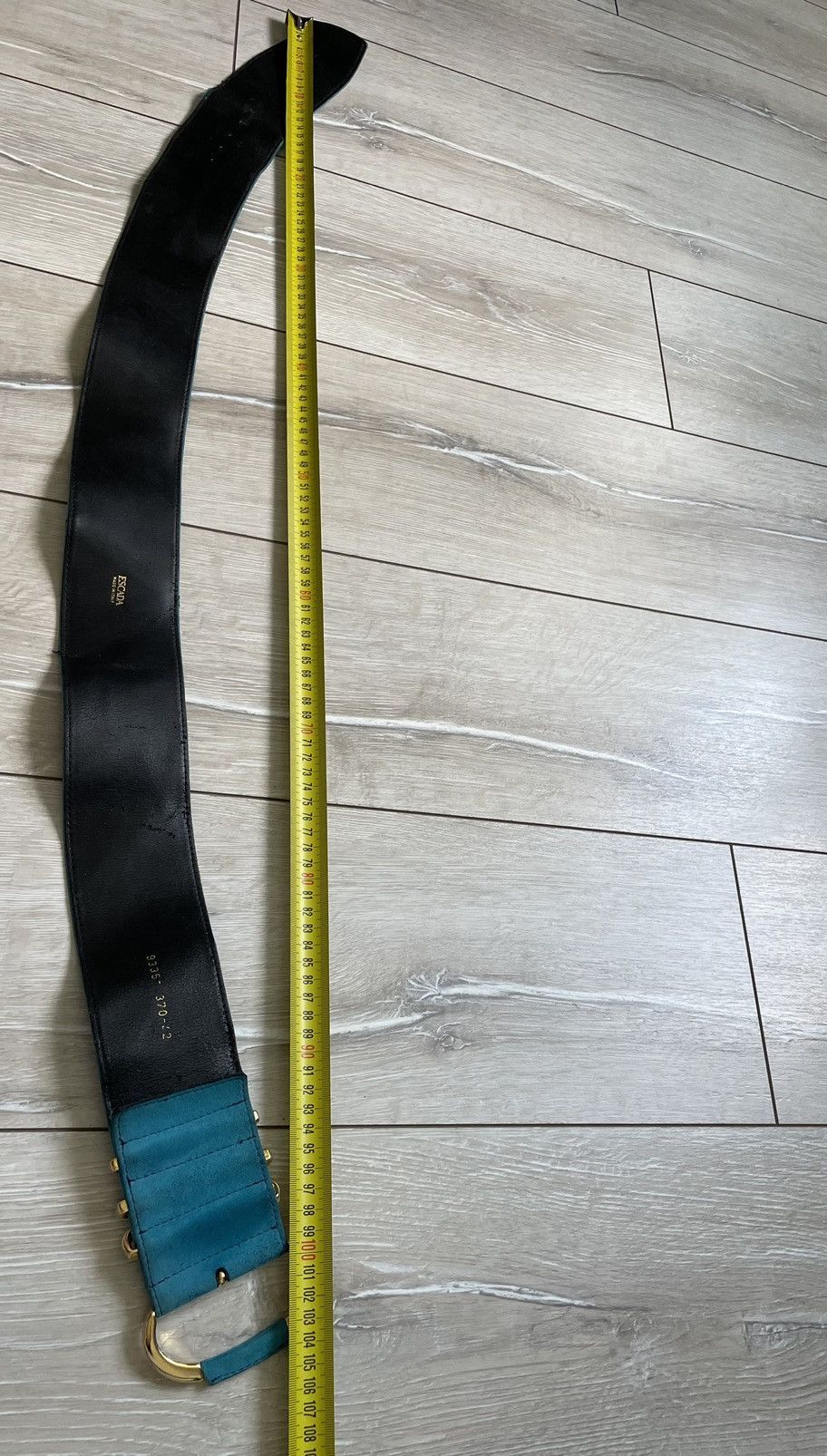 Escada × Vintage ESCADA vintage belt Womens Leather Size ONE SIZE - 10 Thumbnail