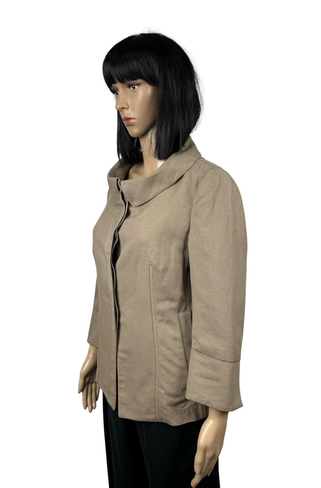 Brunello Cucinelli Brunello Cucinelli Jacket Linen-Cotton 3/4 Sleeve size 44 Size M / US 6-8 / IT 42-44 - 5 Thumbnail