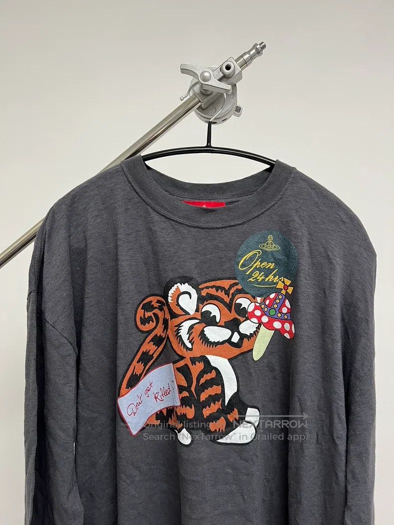 Vivienne Westwood Vivienne Westwood Tiger Print Long Sleeve Shirt Size M / US 6-8 / IT 42-44 - 3 Thumbnail