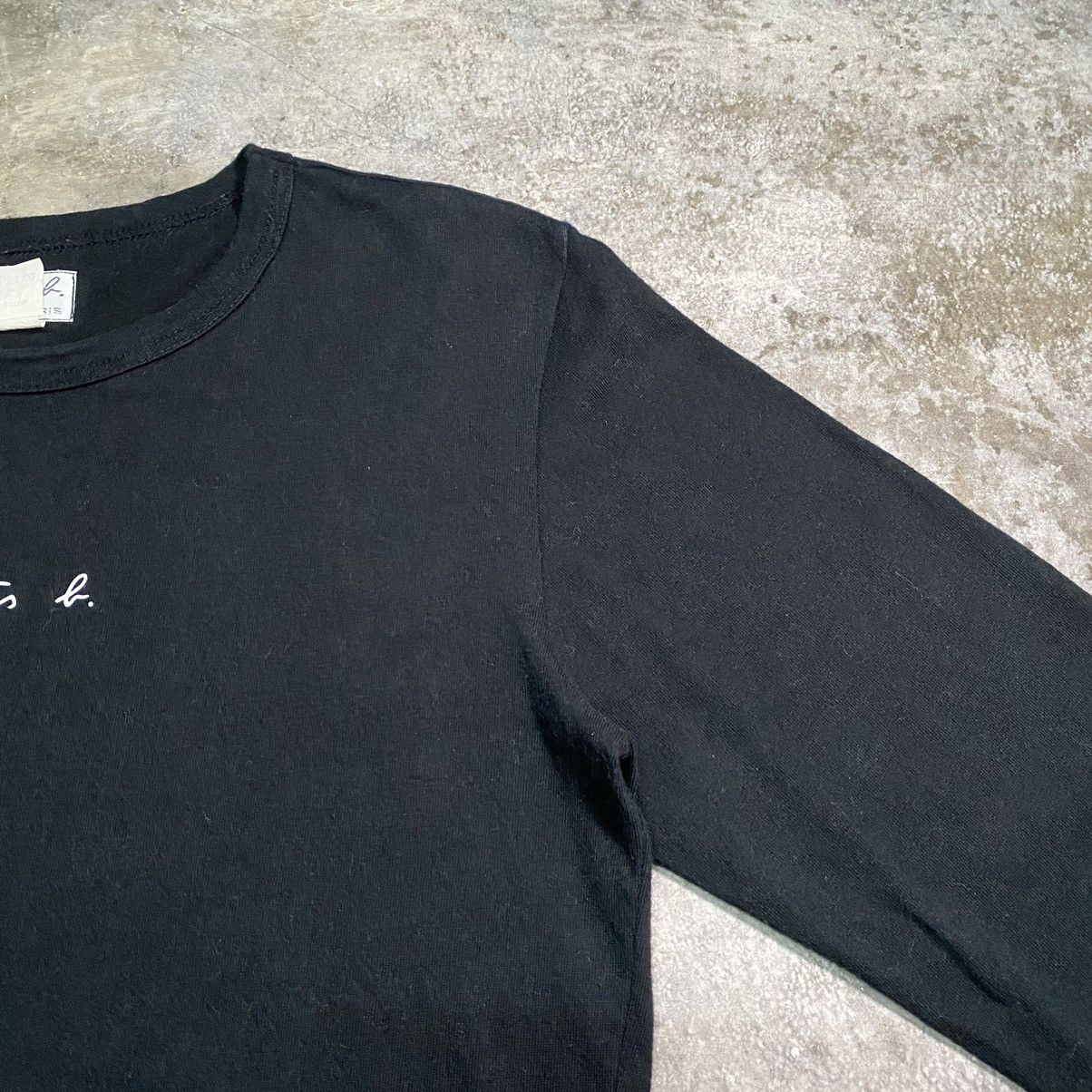 Designer × agnes b. Agnes B. Center Spellout Longsleeve T Shirt Size ONE SIZE - 5 Thumbnail