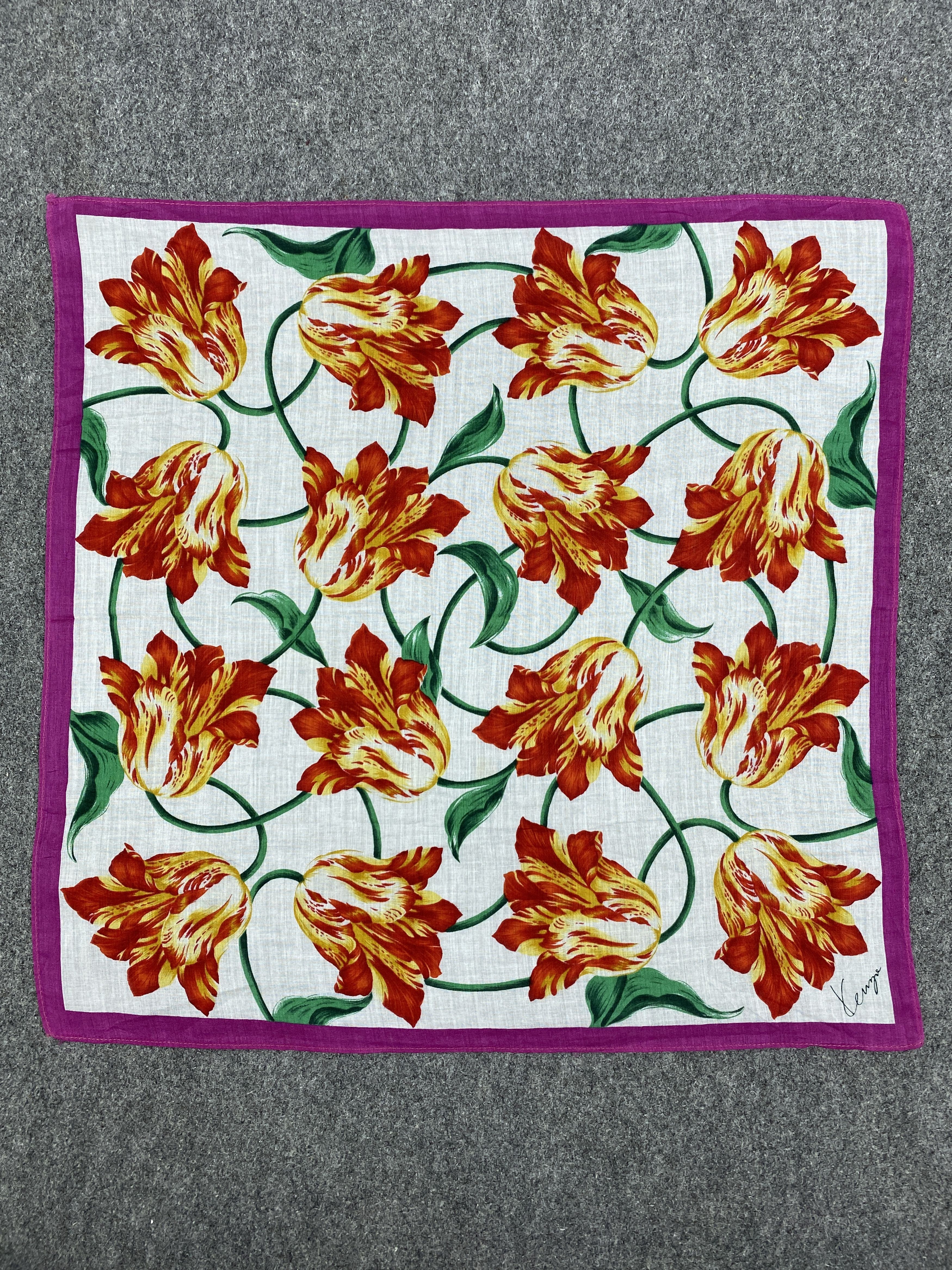 Kenzo Kenzo Handkerchief / Nerckerchief / Bandana HKC0628 Size ONE SIZE - 3 Thumbnail