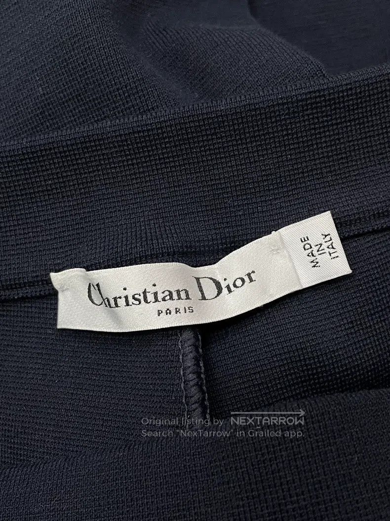 Dior Dior Dark blue wide-leg shorts Size 25" / US 0 / IT 36 - 3 Thumbnail