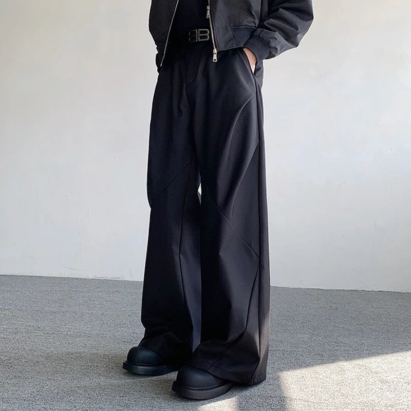 Japanese Brand × Vintage Retro fashion back buckle wrap casual pants Size US 33 - 2 Thumbnail