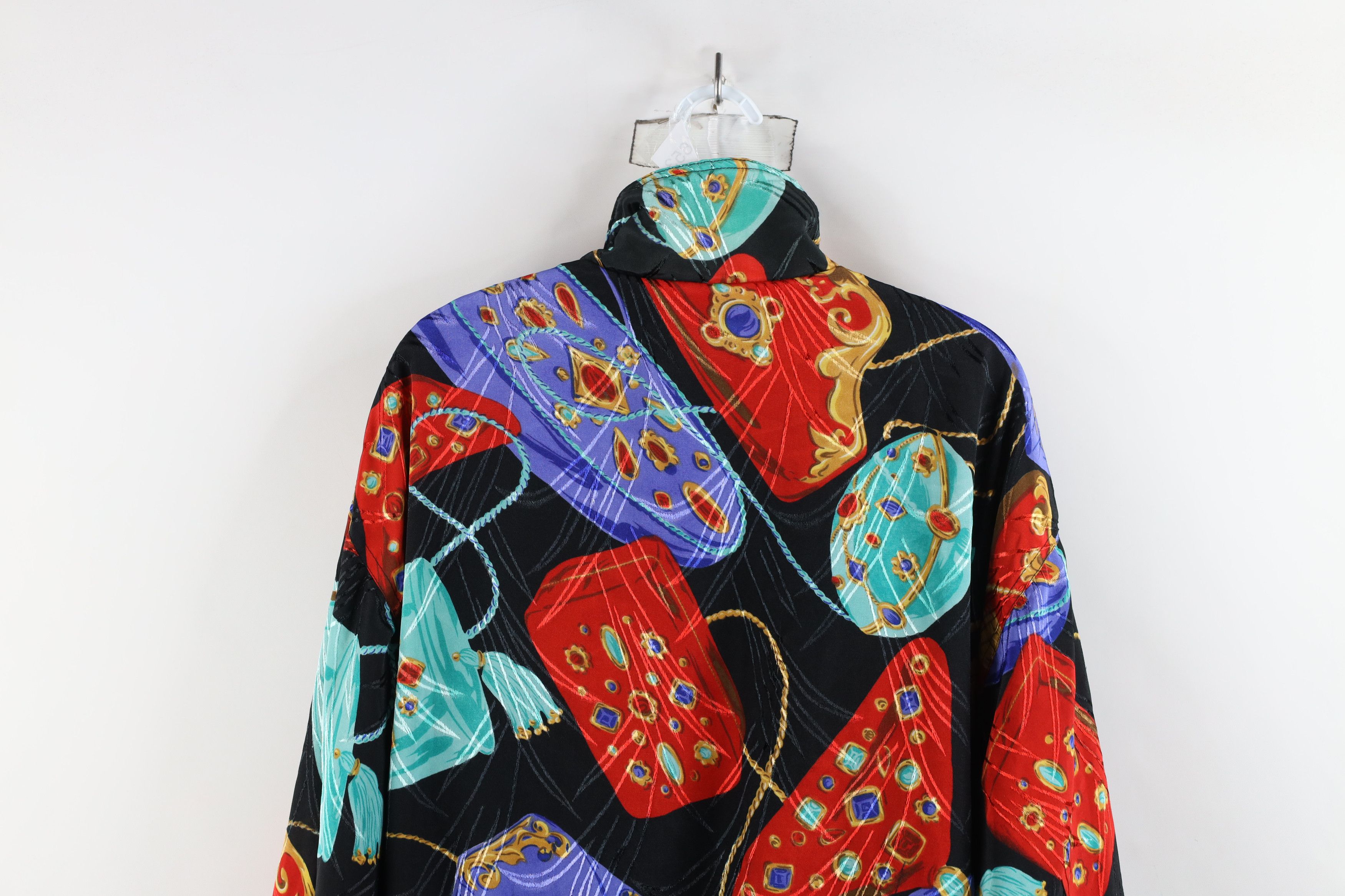 Vintage Vintage 90s Streetwear Bag All Over Print Windbreaker Jacket Size M / US 6-8 / IT 42-44 - 12 Thumbnail