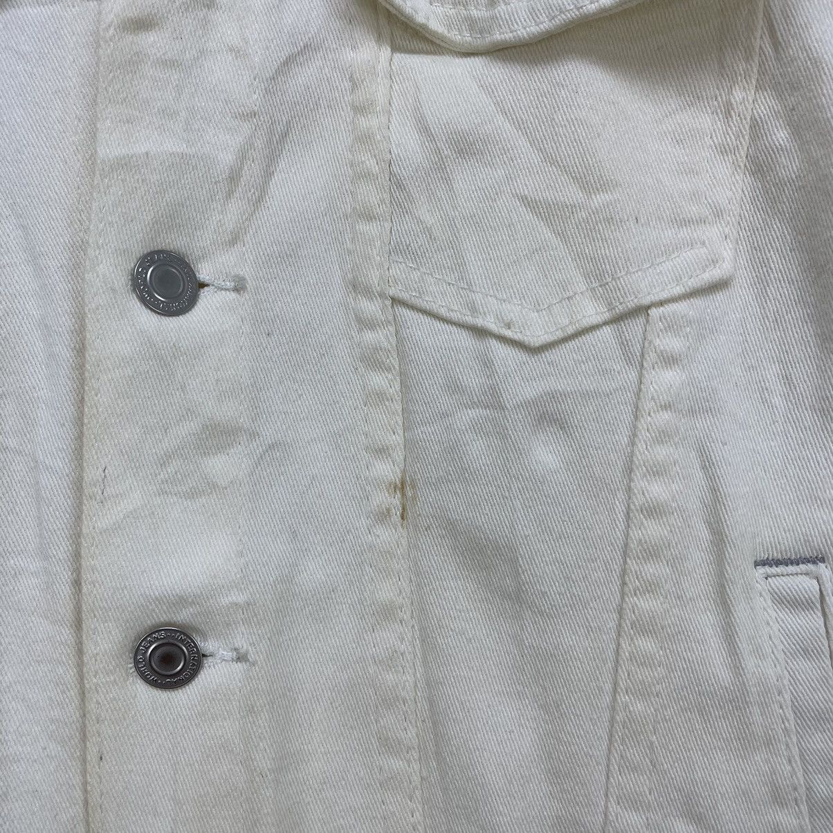 Japanese Brand × Vintage Japanese Brand Lyric Denim Jacket Size S / US 4 / IT 40 - 6 Thumbnail