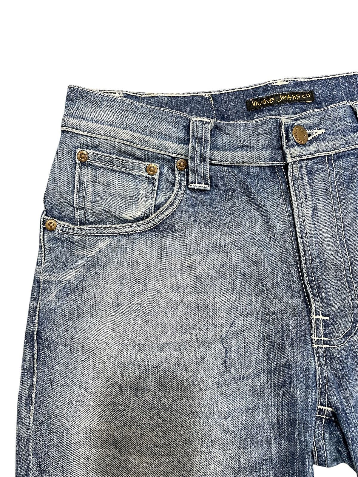 Japanese Brand × Nudie Jeans Vintage Nudie Jeans Light Washed Denim Size US 30 / EU 46 - 3 Thumbnail