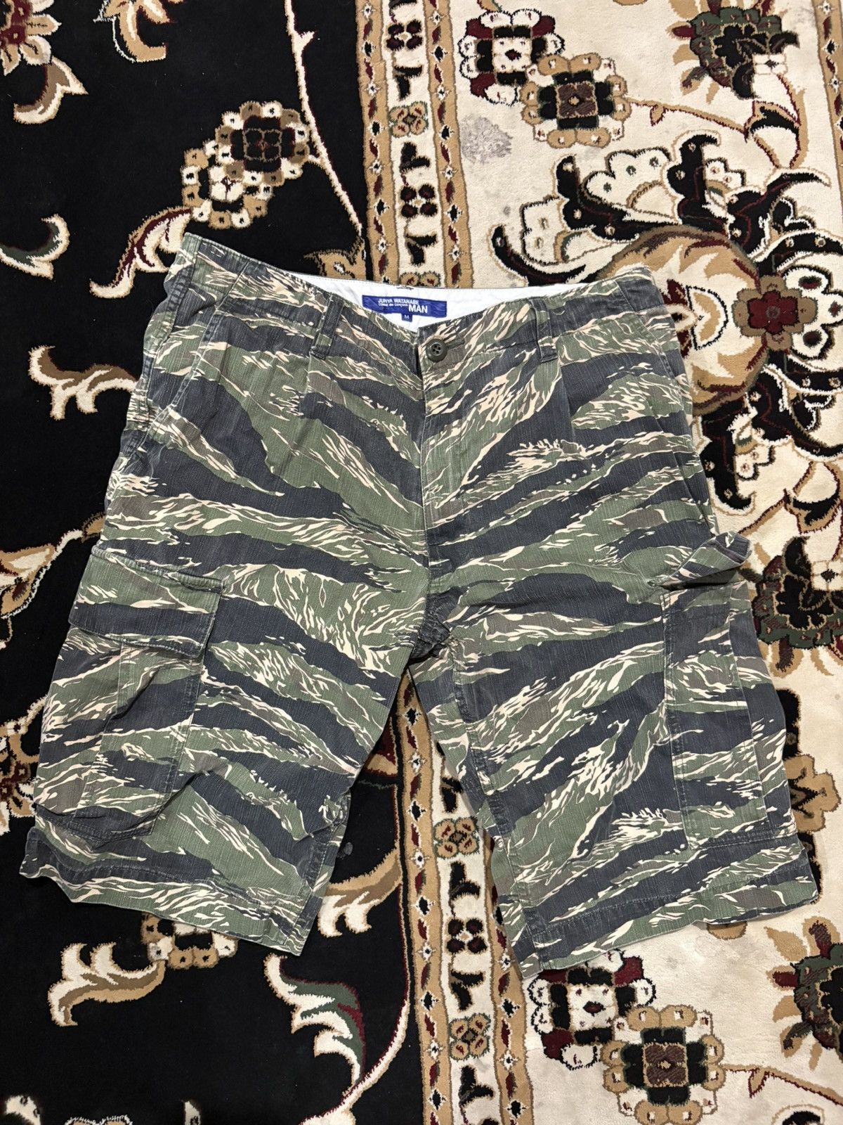 Junya Watanabe Junya watanabe camo cargo shorts Size US 32 / EU 48 - 1 Thumbnail