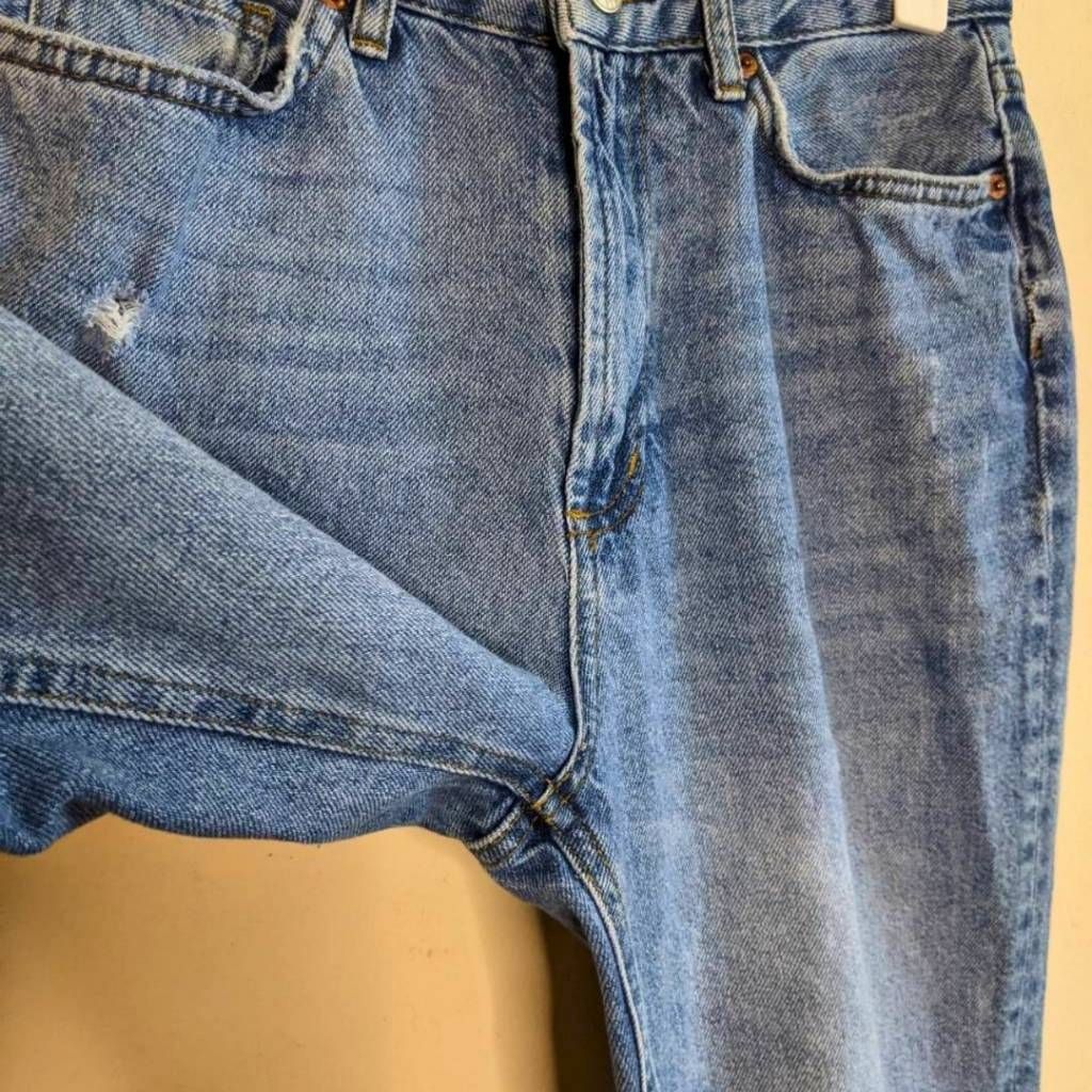 Bdg BDG Urban Outfitters Mom Jeans W26 High Rise 100% Cotton Med Size 26" / US 2 / IT 38 - 8 Thumbnail