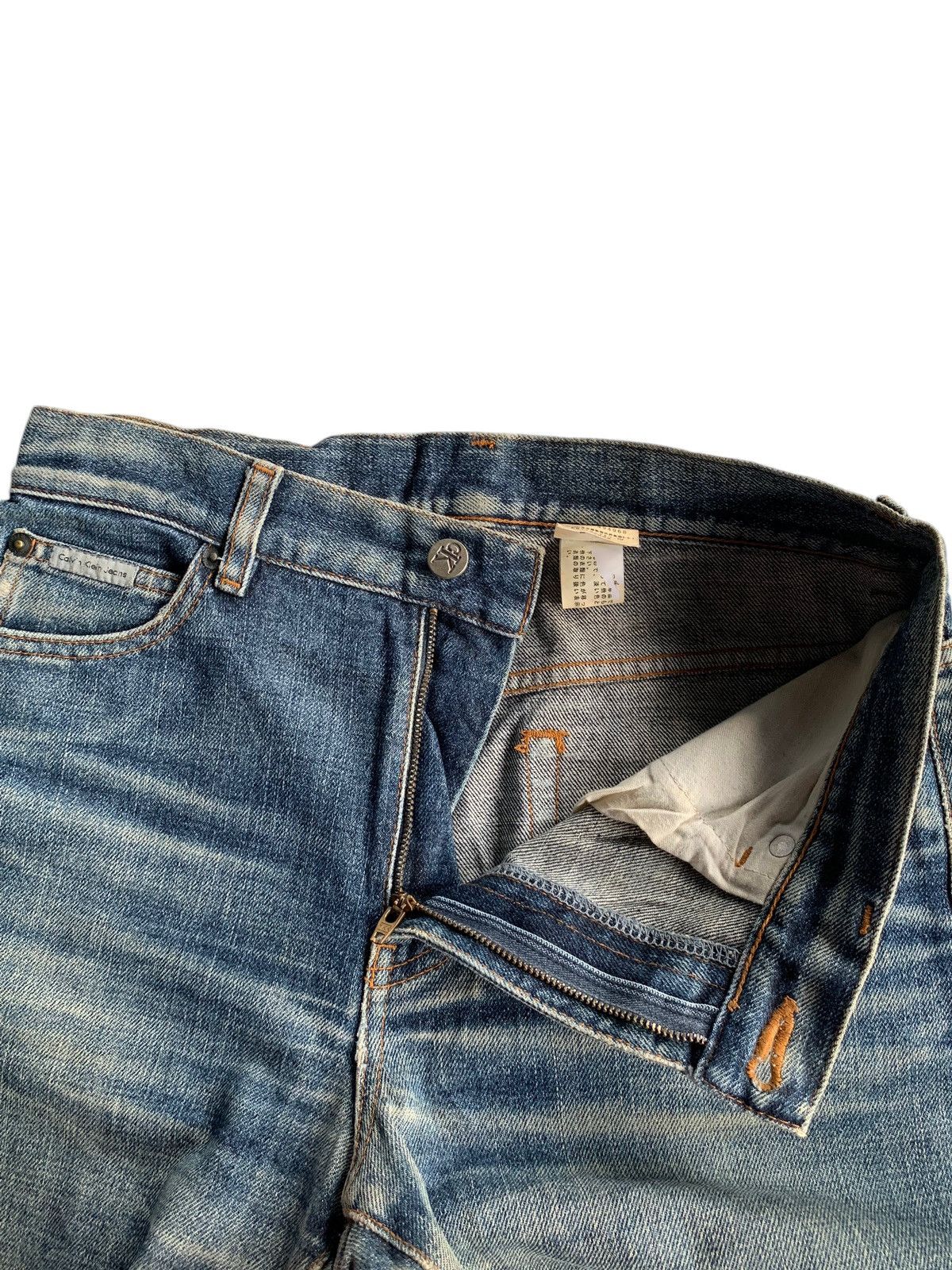 Japanese Brand × Kapital × Vintage Flare Calvin Klein Jeans Punk Style Faded Distressed Denim Size US 29 - 10 Thumbnail