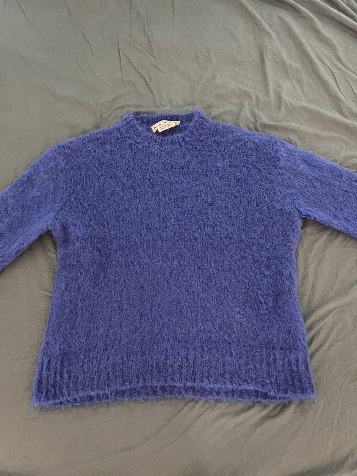 image of Marni Mohair Sweater in Purple, Men's (Size Small)