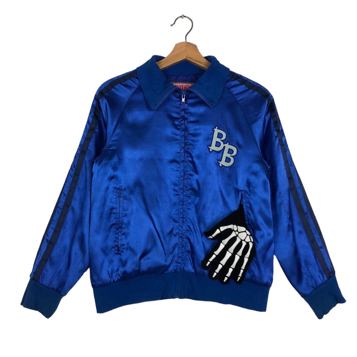 Japanese Brand 🔥90’s Betty Blue Sukajan Bomber Jacket Size US M / EU 48-50 / 2 - 2 Thumbnail