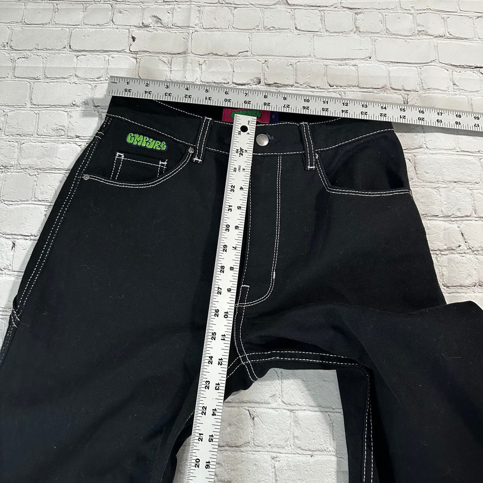Empyre 5/9 Empyre Tori Black Carpenter Skate Pants Size 28" / US 6 / IT 42 - 12 Thumbnail