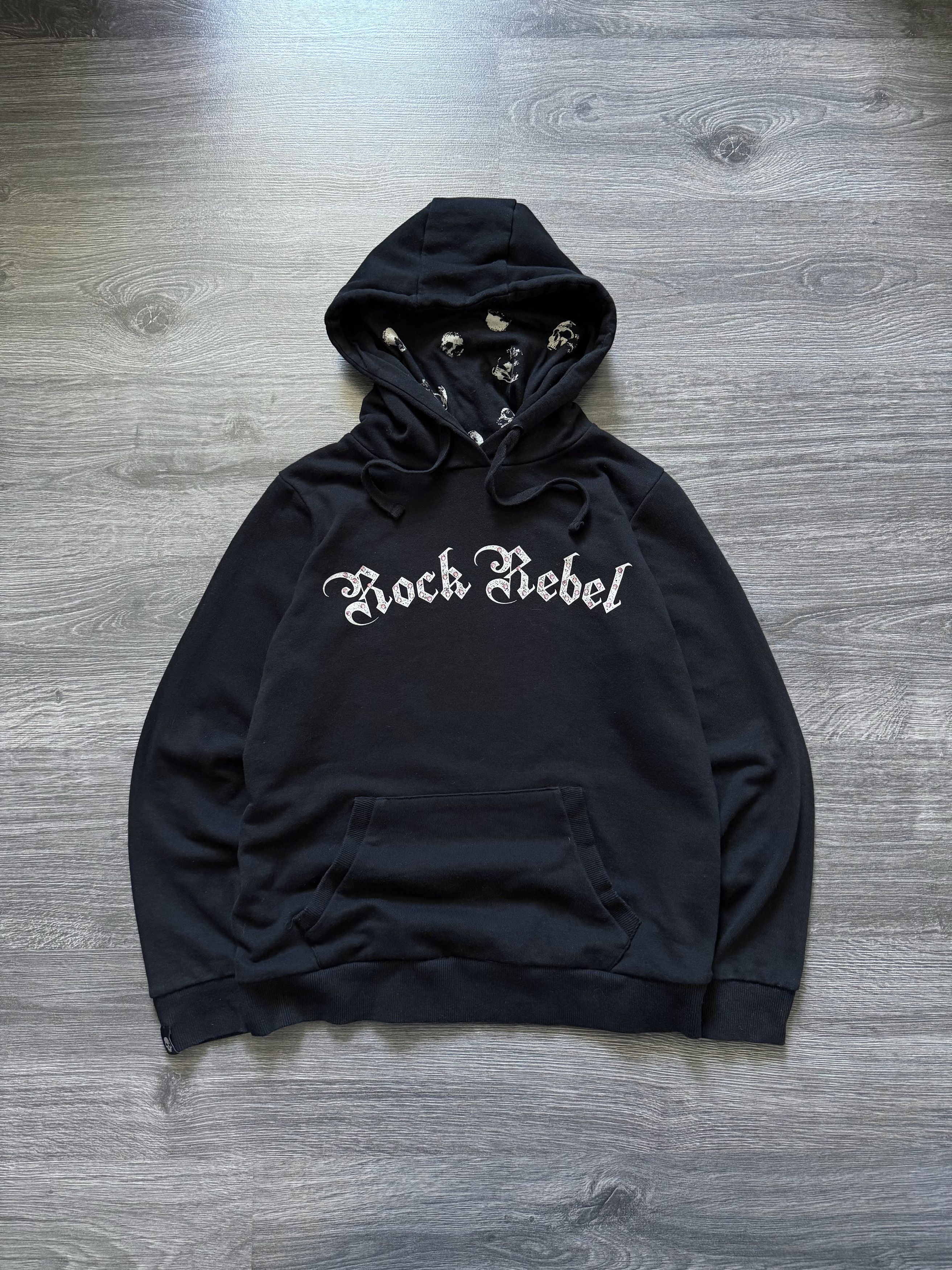 Affliction Vintage Y2K Rock Rebel skull tribal zip hoodie with buff Size L / US 10 / IT 46 - 1 Thumbnail
