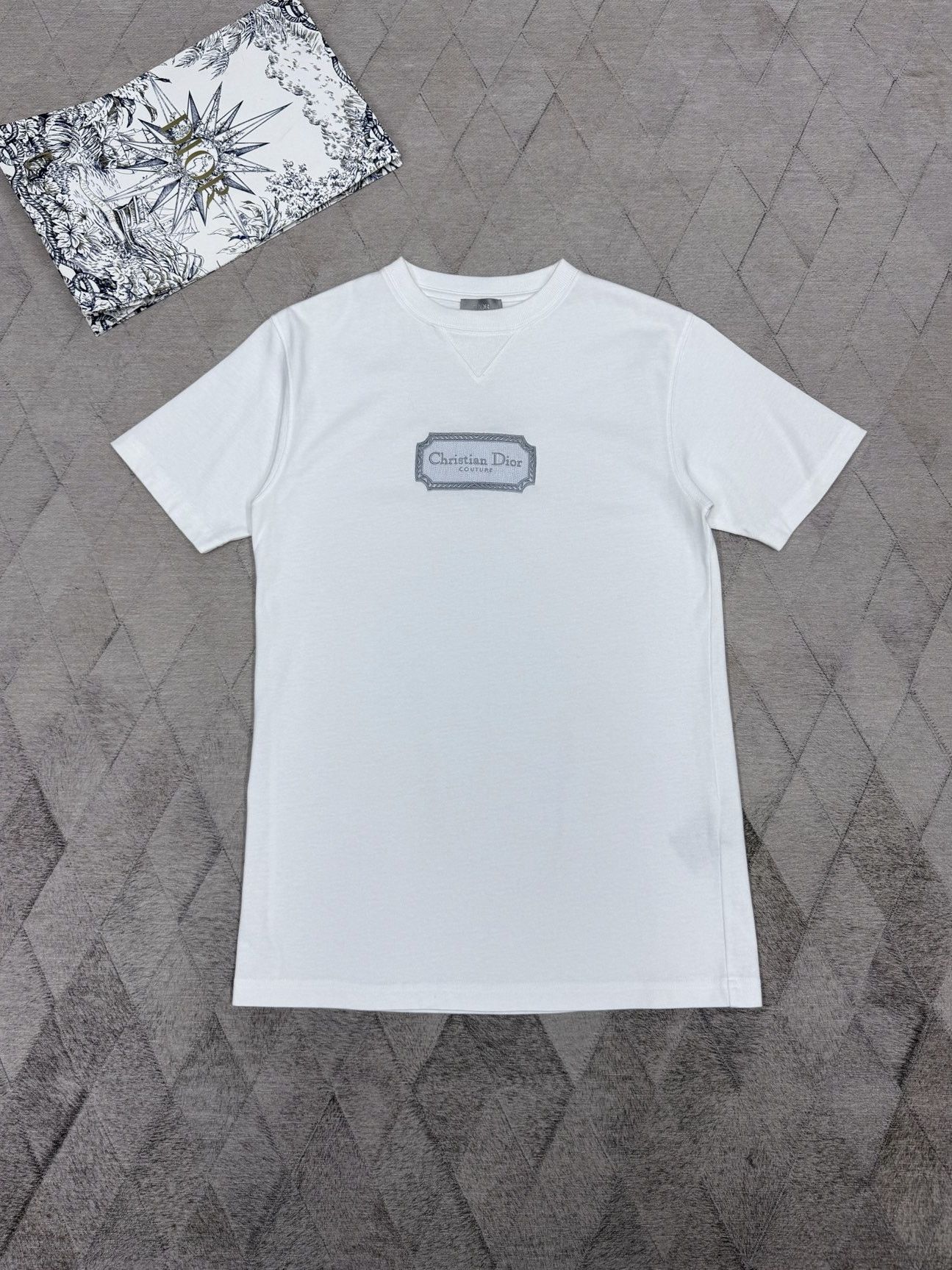 Dior Dior Christian Dior Couture Logo T-Shirt US XXS Size US XXS / EU 40 - 1 Thumbnail