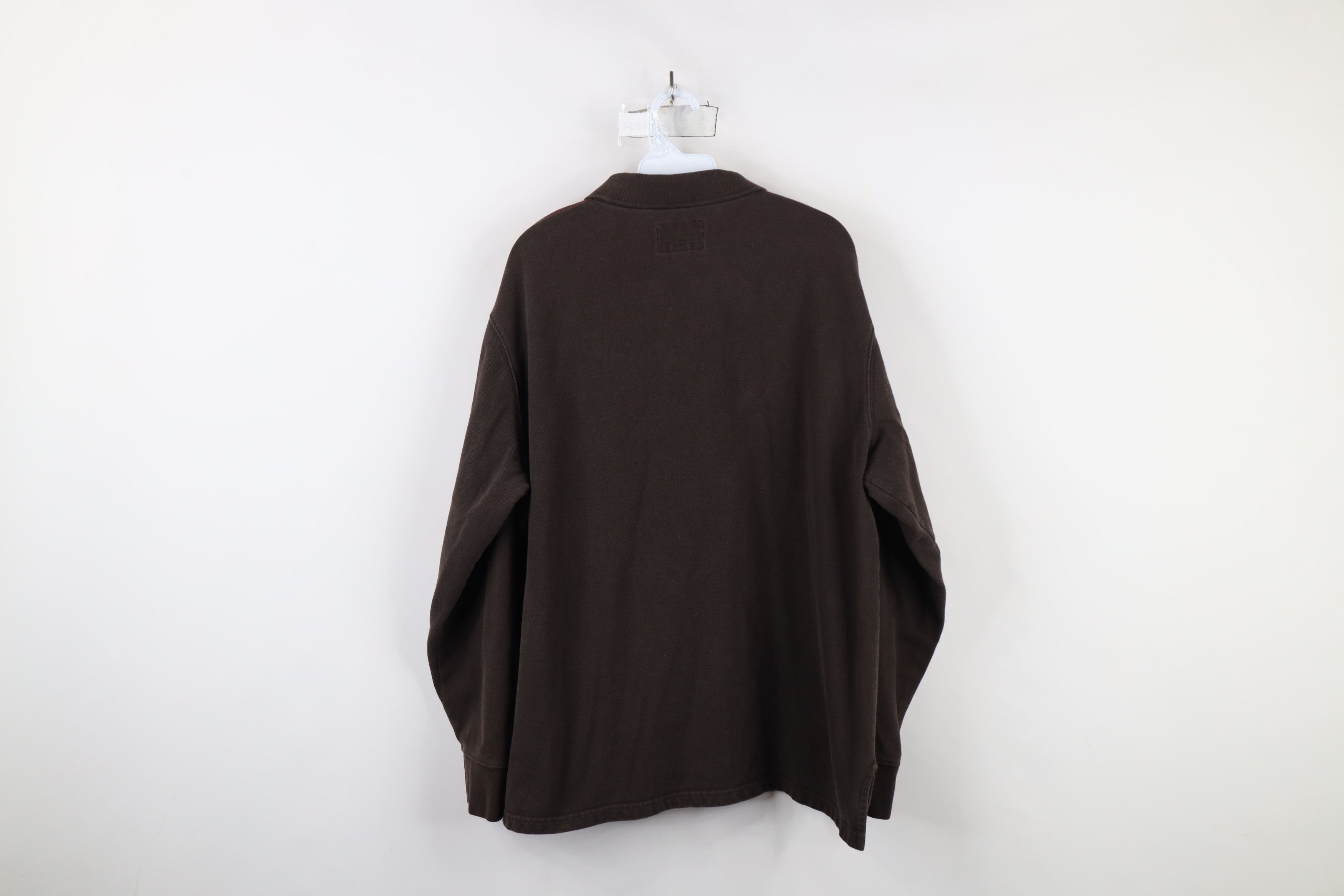 American Eagle Outfitters × Vintage Vintage American Eagle Outfitters Heavy Long Sleeve Polo Size US L / EU 52-54 / 3 - 11 Thumbnail