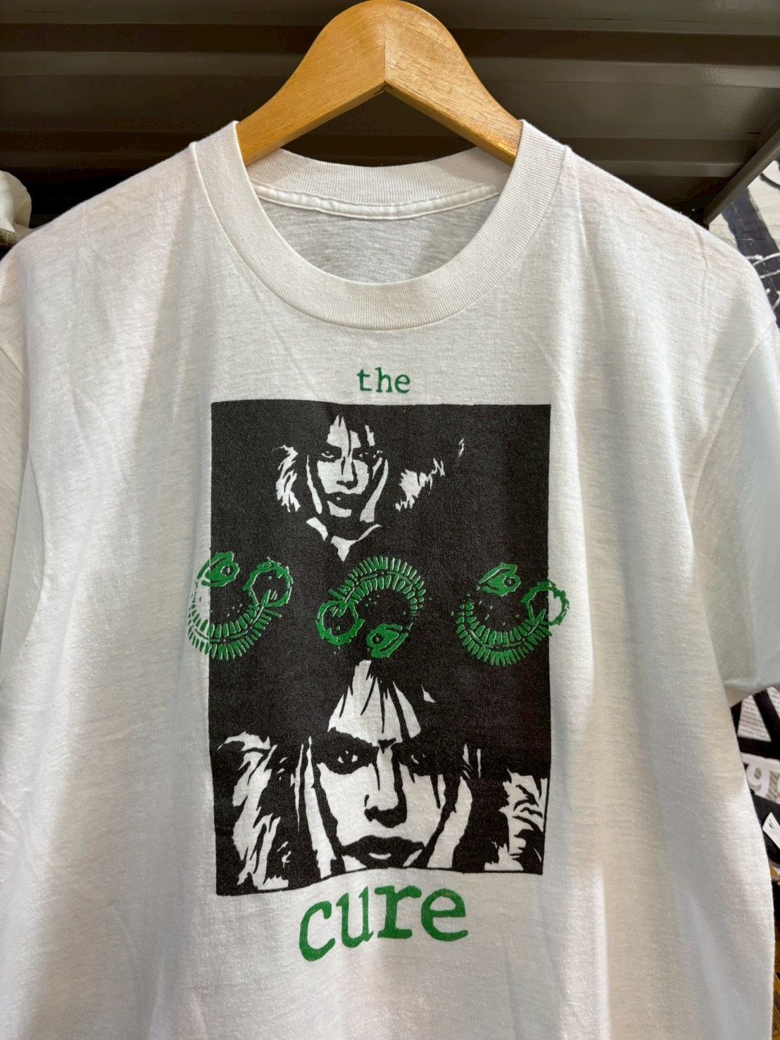 Band Tees The Cure vintage 80’s Size US M / EU 48-50 / 2 - 2 Thumbnail
