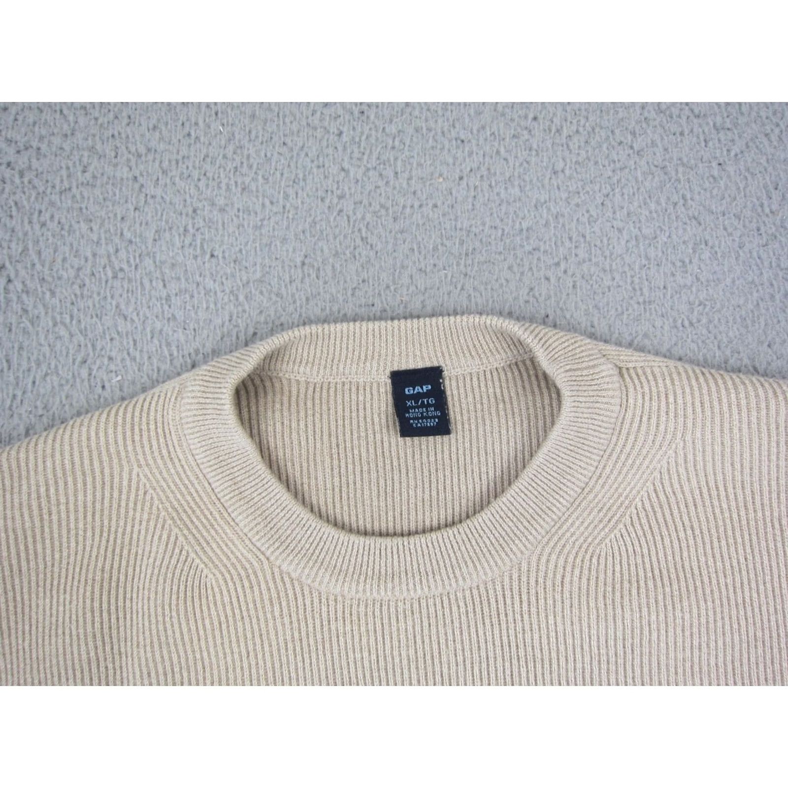 Gap VINTAGE GAP Sweater Womens XL Brown Crewneck Knit Pullover 80s 90s City Classic Logo Shirt Men? Size XL / US 12-14 / IT 48-50 - 2 Thumbnail