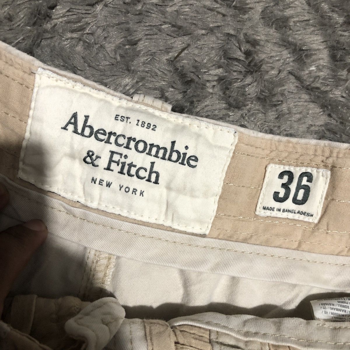 Abercrombie & Fitch × Vintage ABERCROMBIE & FITCH SHORT CARGO PANTS Size US 36 / EU 52 - 5 Thumbnail