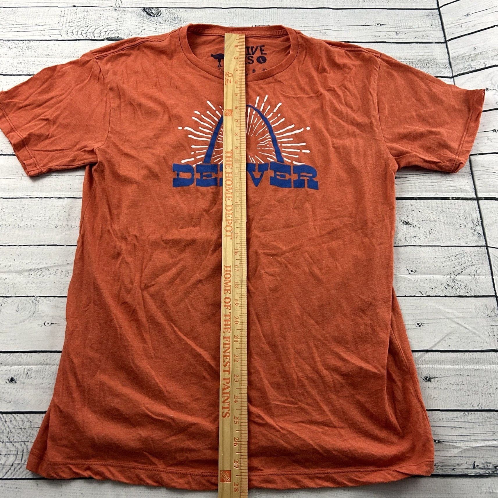 Vintage Chive Tees Denver Short Sleeve T Shirt Men's L Orange Size US L / EU 52-54 / 3 - 3 Thumbnail
