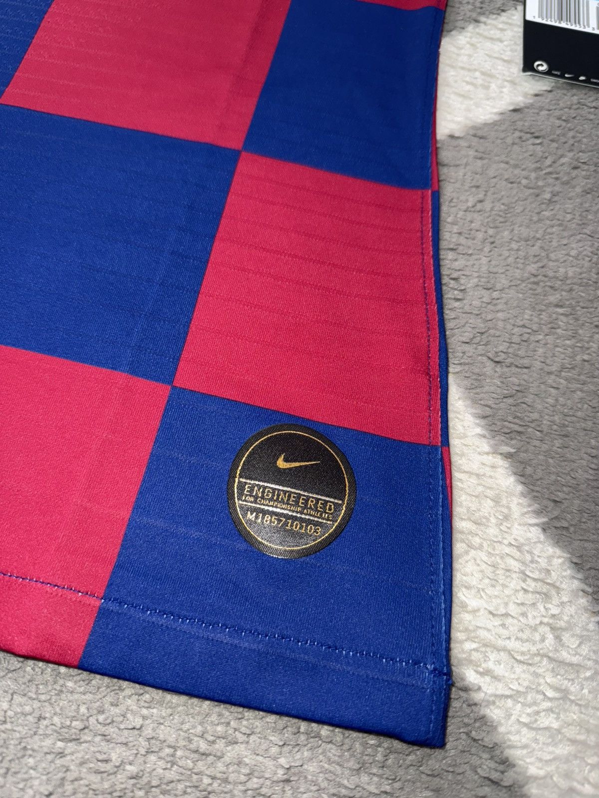 Nike Nike FC Barcelona 2019/20 Home Player Issue Soccer Jersey Size US M / EU 48-50 / 2 - 5 Thumbnail