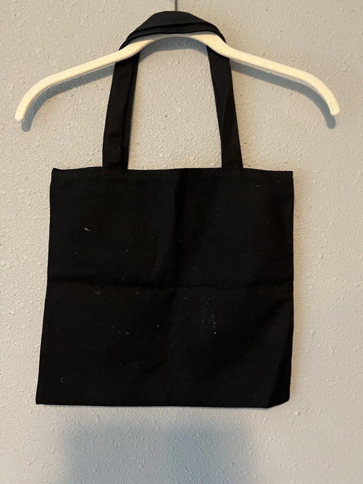 Designer Reformation Black Tote Shopping Bag Canvas Reusable Size ONE SIZE - 2 Thumbnail