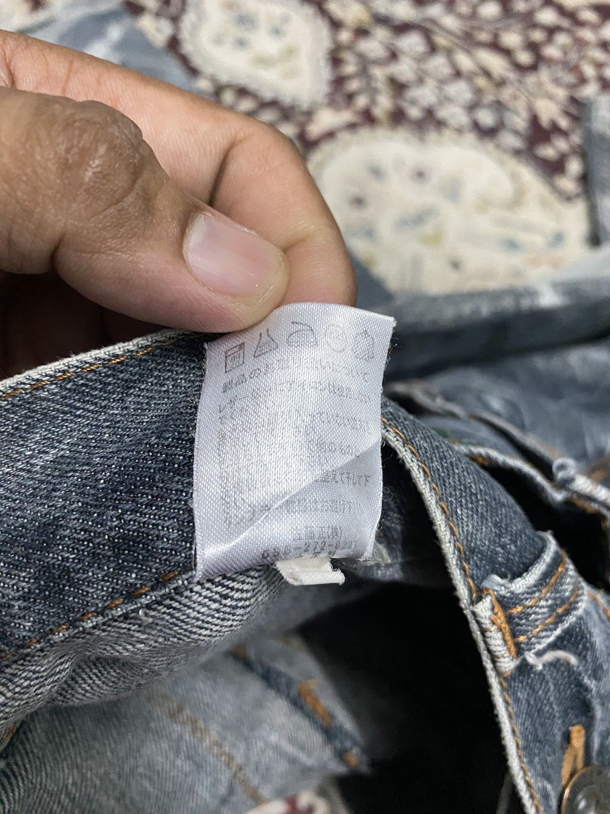 Other Japanese brand X nylaus double waist jeans Size US 32 / EU 48 - 17 Thumbnail