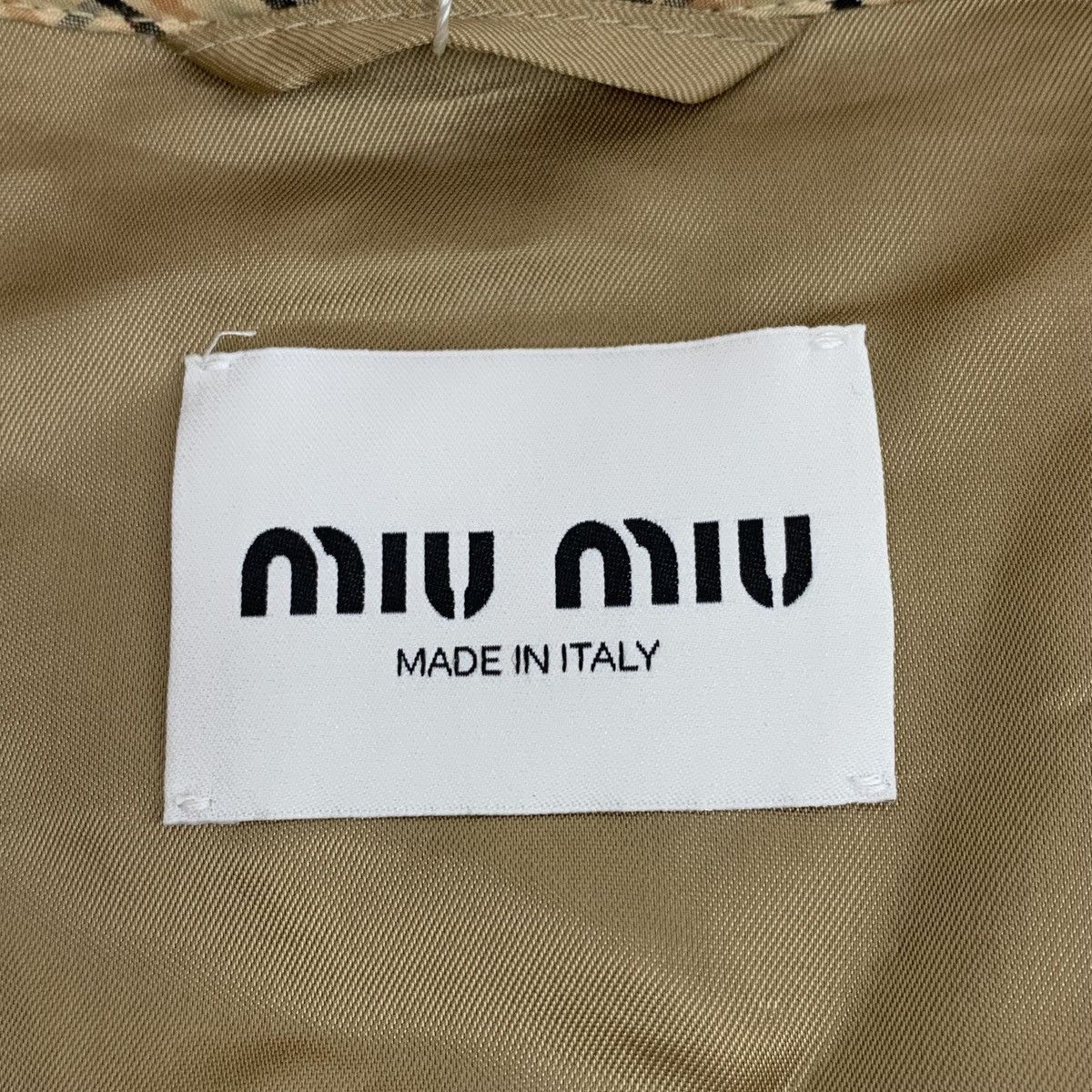 Miu Miu Miu Miu 24 collection Brown Logo Letter Jacket Size XS / US 0-2 / IT 36-38 - 6 Thumbnail
