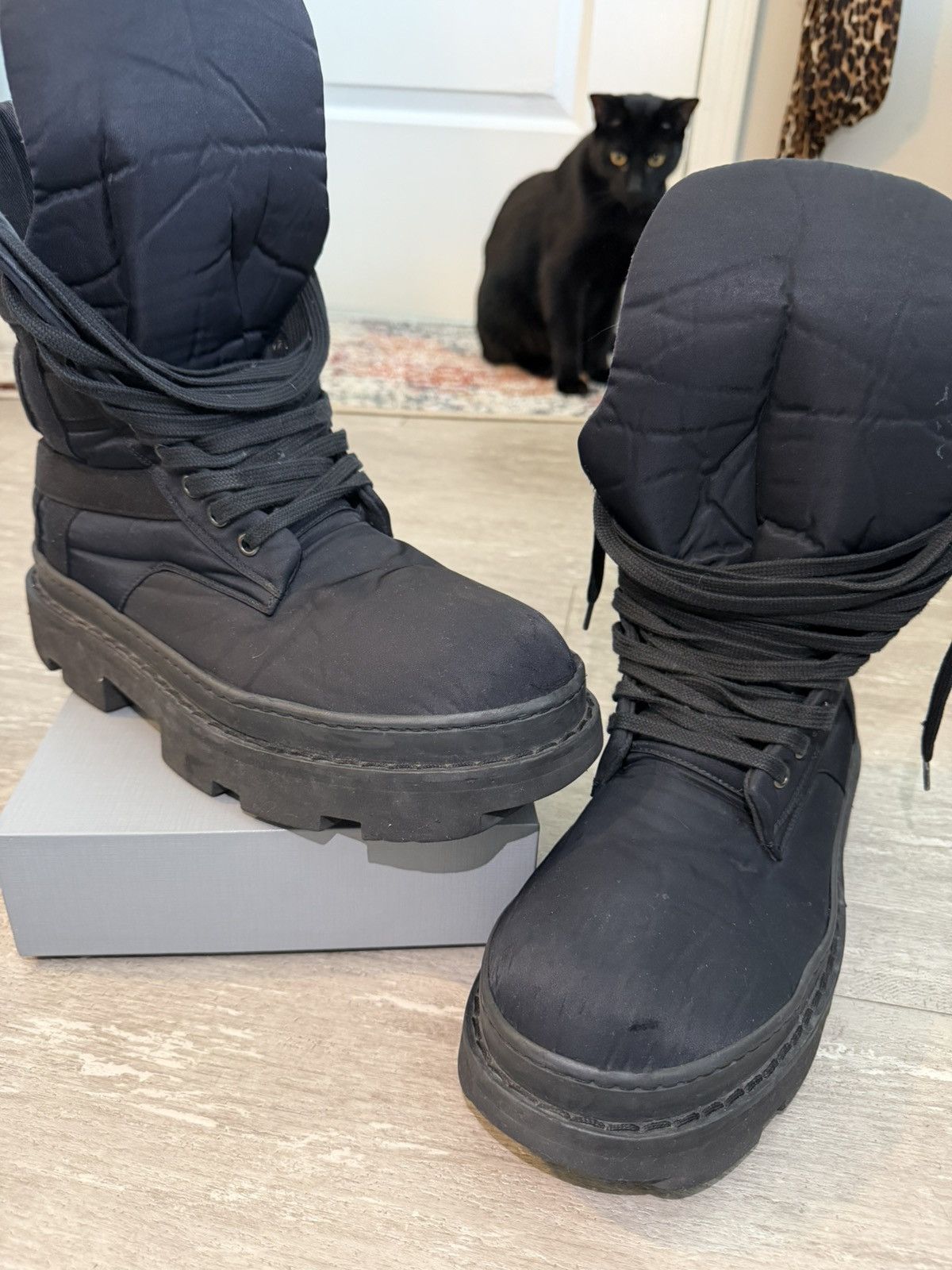 Rick Owens Drkshdw Rick Owens Megatooth Boots Size US 10 / EU 43 - 5 Thumbnail