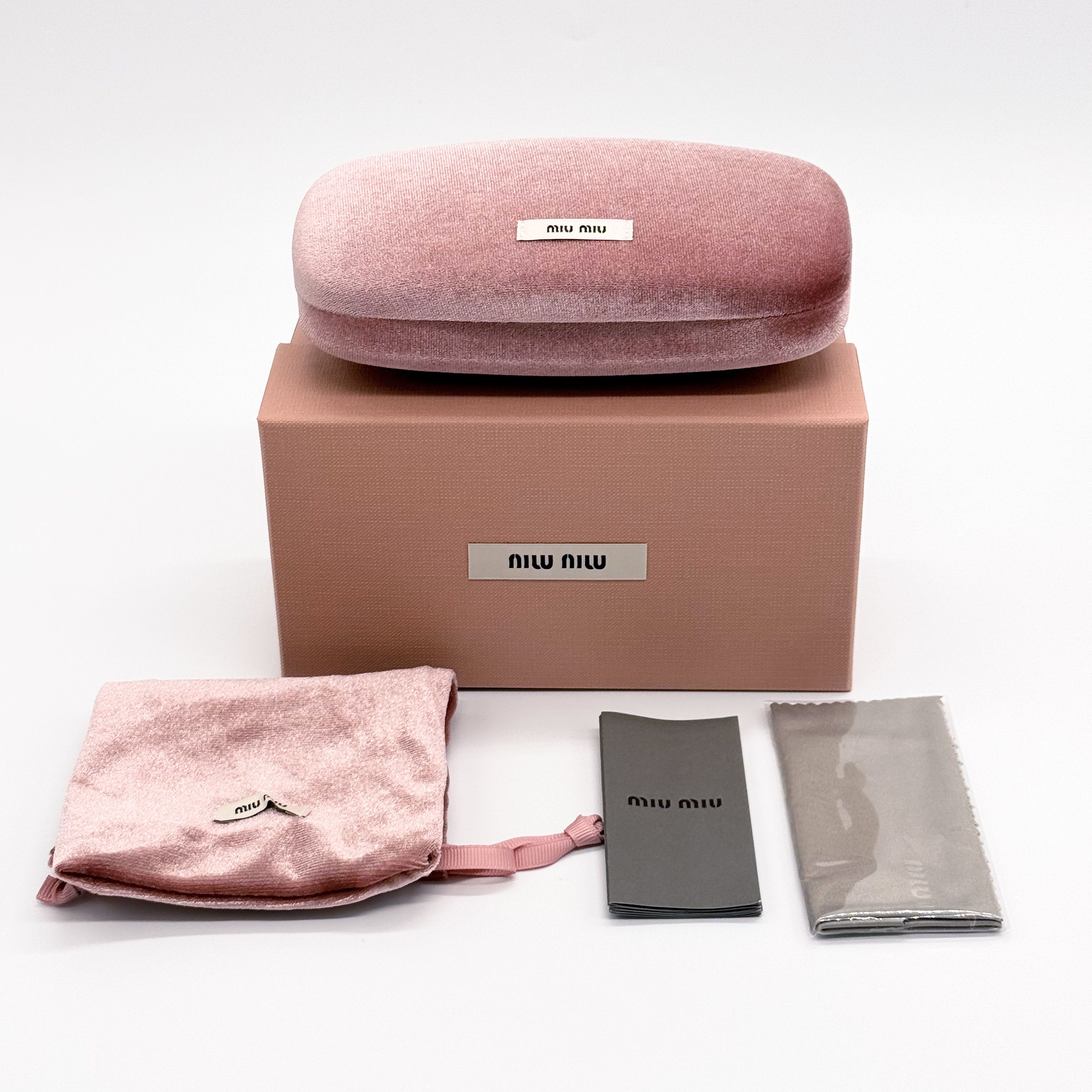 Miu Miu NEW MIU MIU MU06YS 1AB5S0 SUNGLASSES SMU 06Y 1AB5S0 BLACK Size ONE SIZE - 9 Thumbnail