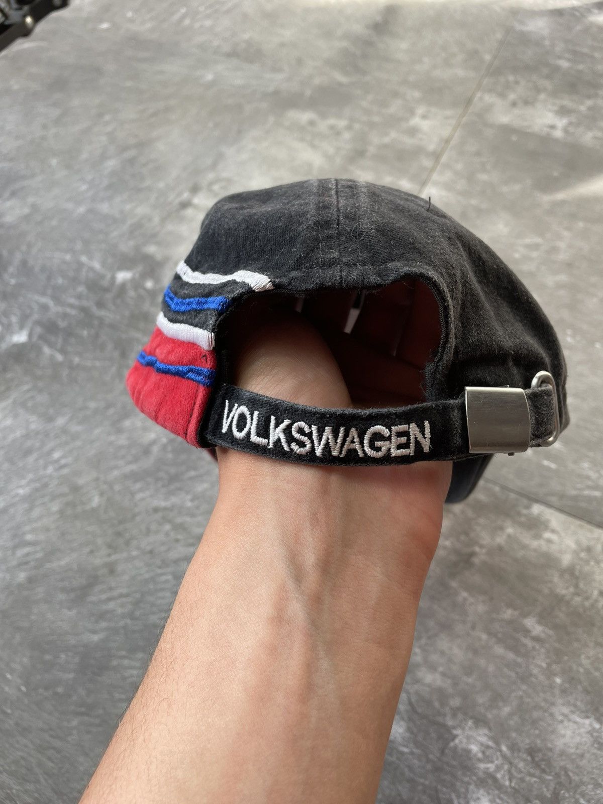 Vintage Vintage Volkswagen Racing Flames Y2K Fire Drip Cap Size ONE SIZE - 4 Thumbnail