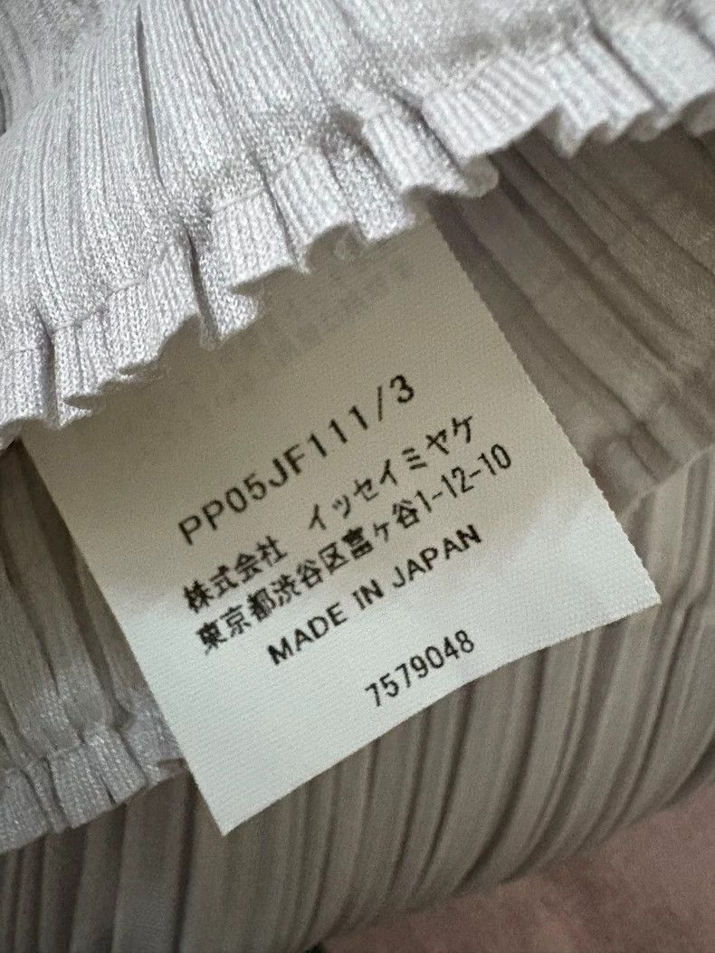 Issey Miyake issey miyake size:3 Light grey pleated pants Size 42" / US 20 - 3 Thumbnail